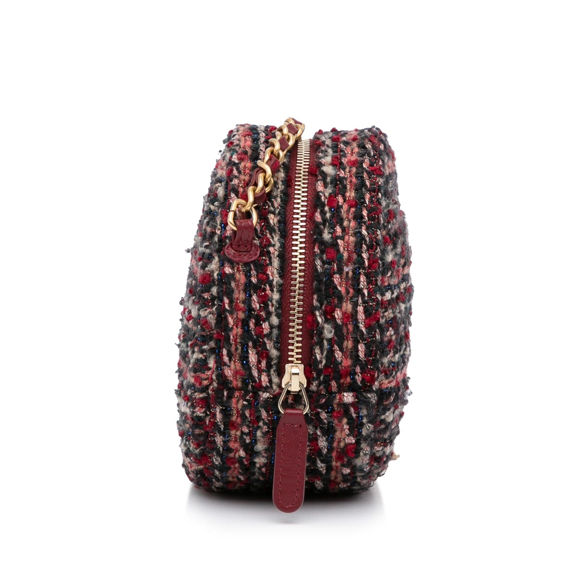 Chanel Round As Earth Tweed SHG-57R2s9 Crossbody Bag