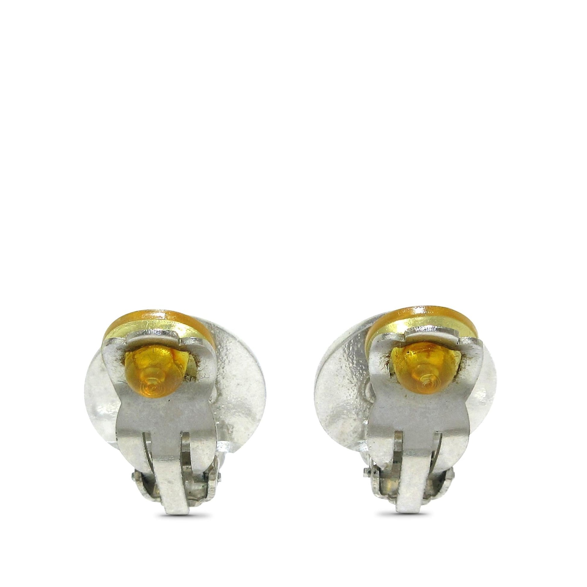 Chanel Round Logo Clip On Earrings (Shg-4Eezwg)
