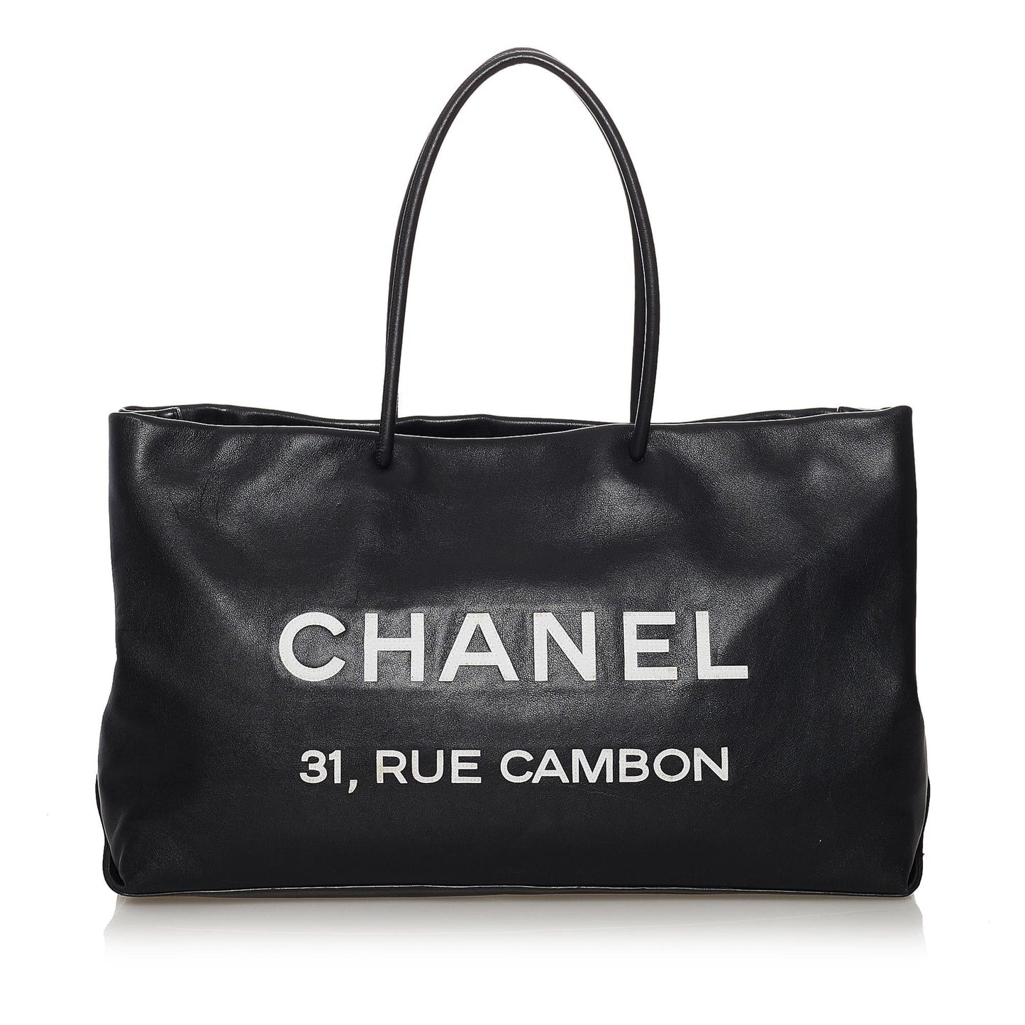 Chanel Rue Cambon SHG Leather Tote Bag