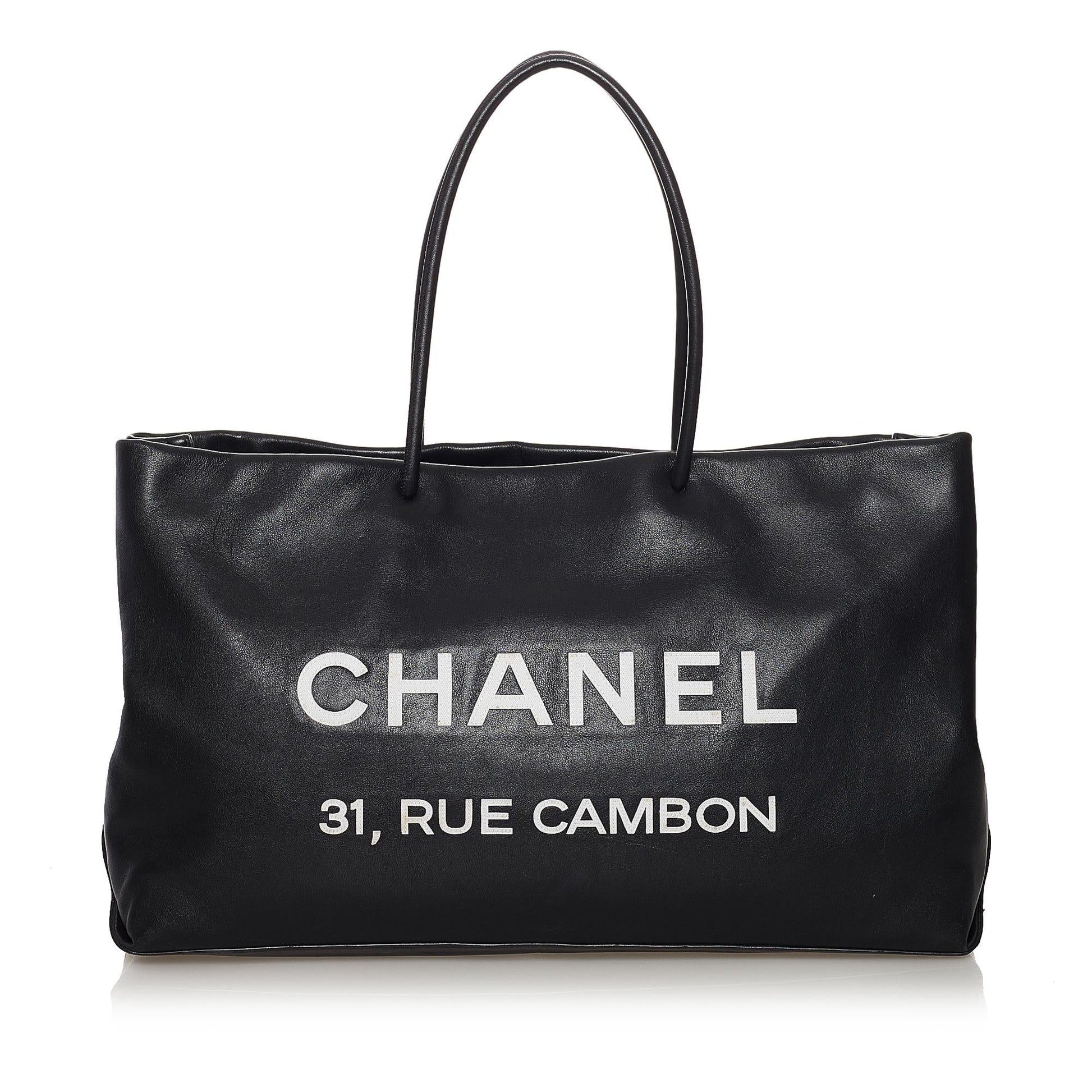 Chanel Rue Cambon SHG Leather Tote Bag