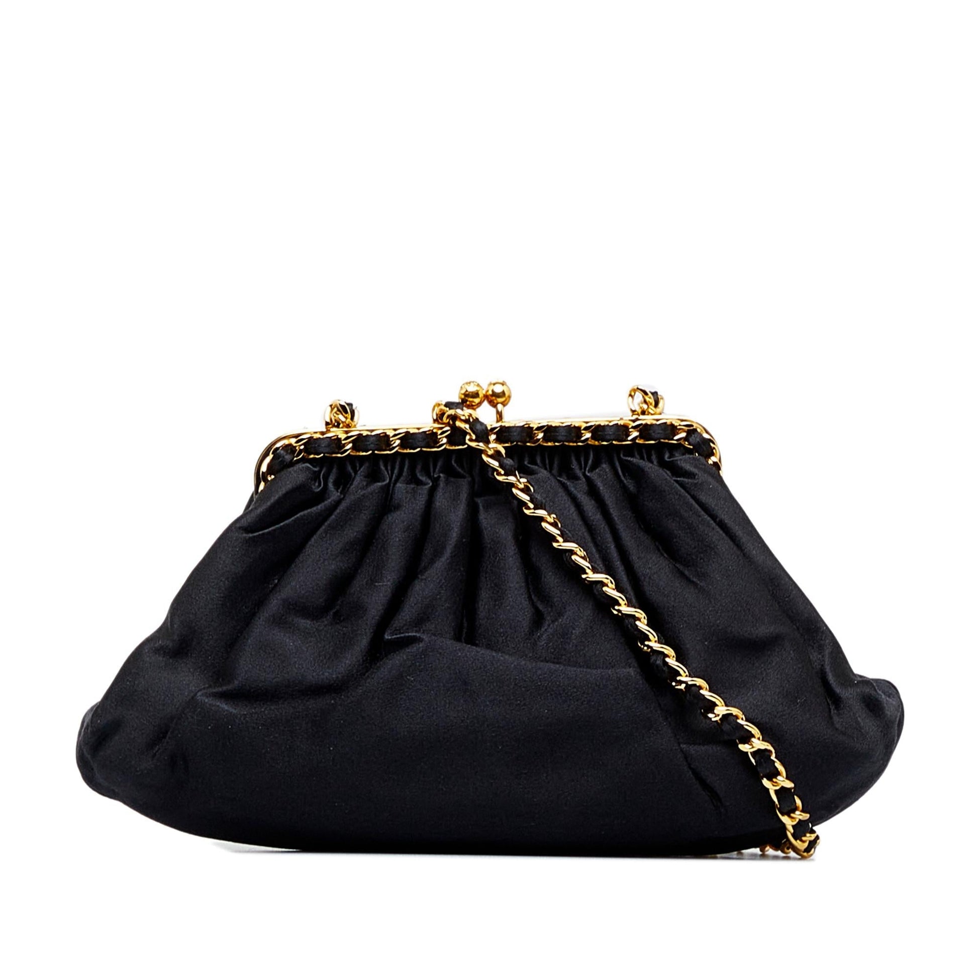Chanel Satin Frame SHG-ViTQuR Crossbody Bag