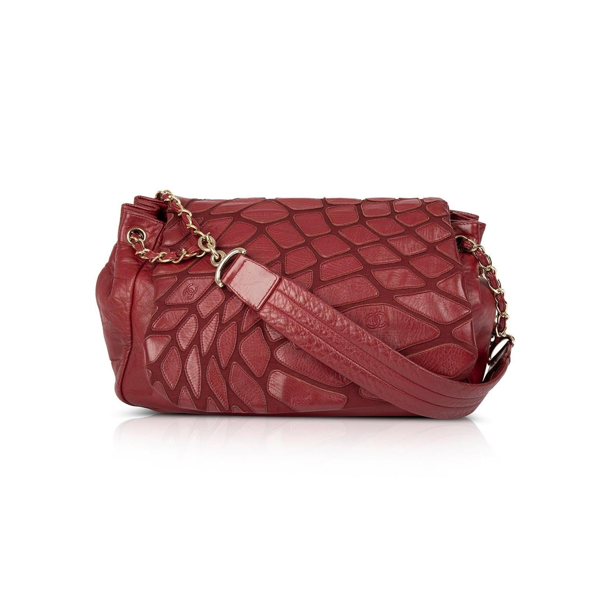 Chanel Scales Accordion Flap Travel Bag
