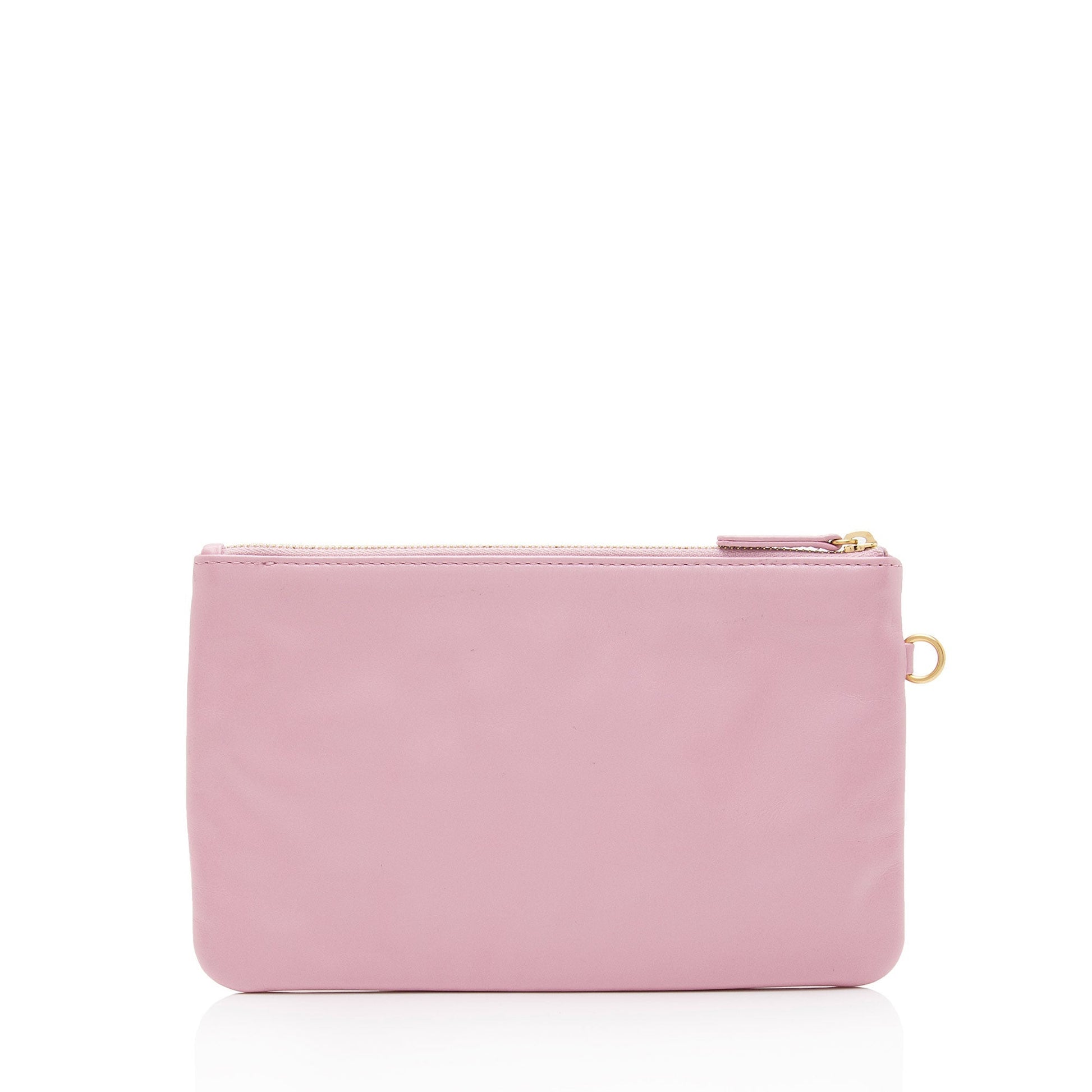 Chanel Shiny Calfskin 22 Pochette SHF-luFryp Small Clutch Bag