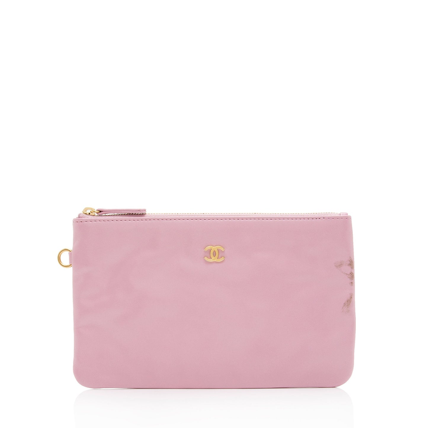 Chanel Shiny Calfskin 22 Pochette SHF-luFryp Small Clutch Bag