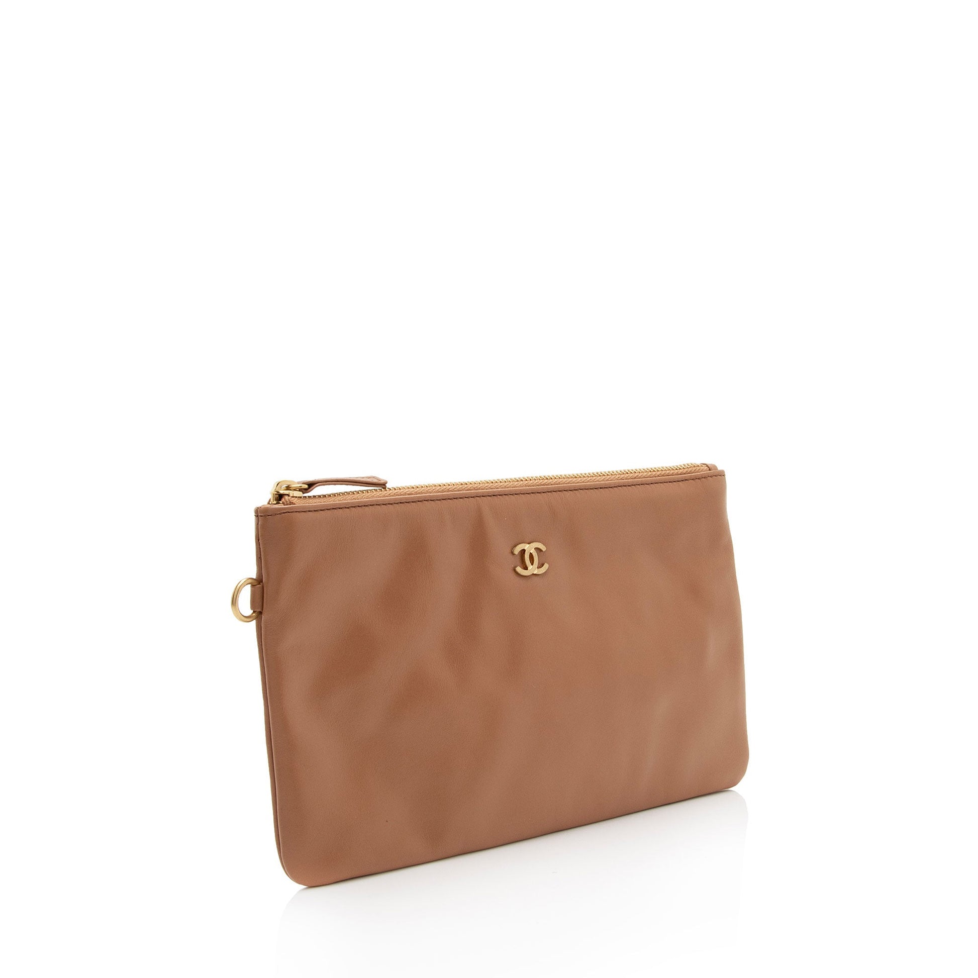 Chanel Shiny Calfskin 22 Pochette SHF-MCF9Y6 Small Clutch Bag