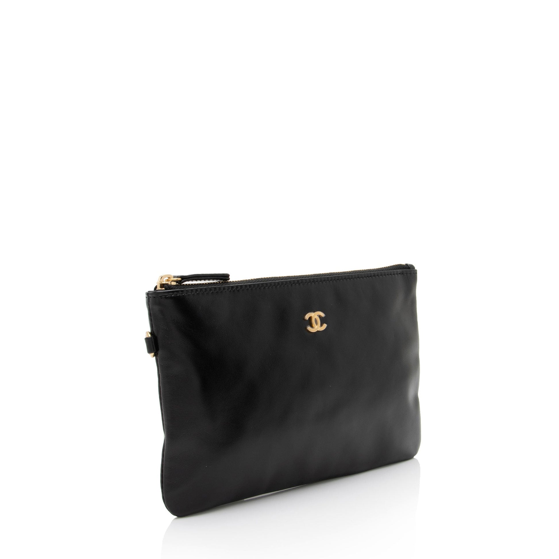 Chanel Shiny Calfskin 22 Pochette SHF-Sgj80A Small Clutch Bag
