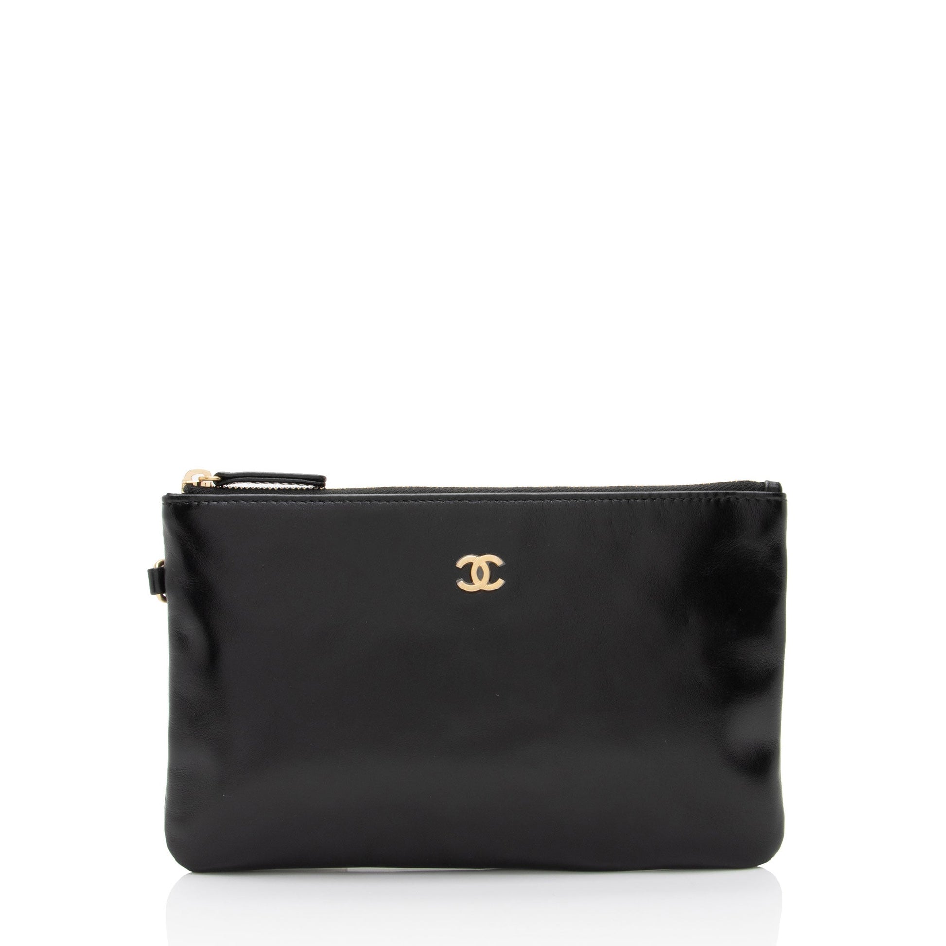 Chanel Shiny Calfskin Small Chanel 22 Pochette (Shf-6He3Ac) Bag