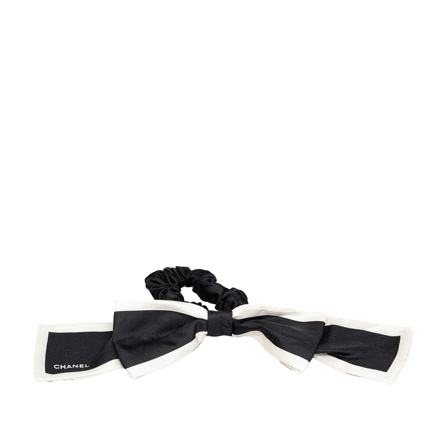 Chanel Silk CC Bow Scrunchie Handbag