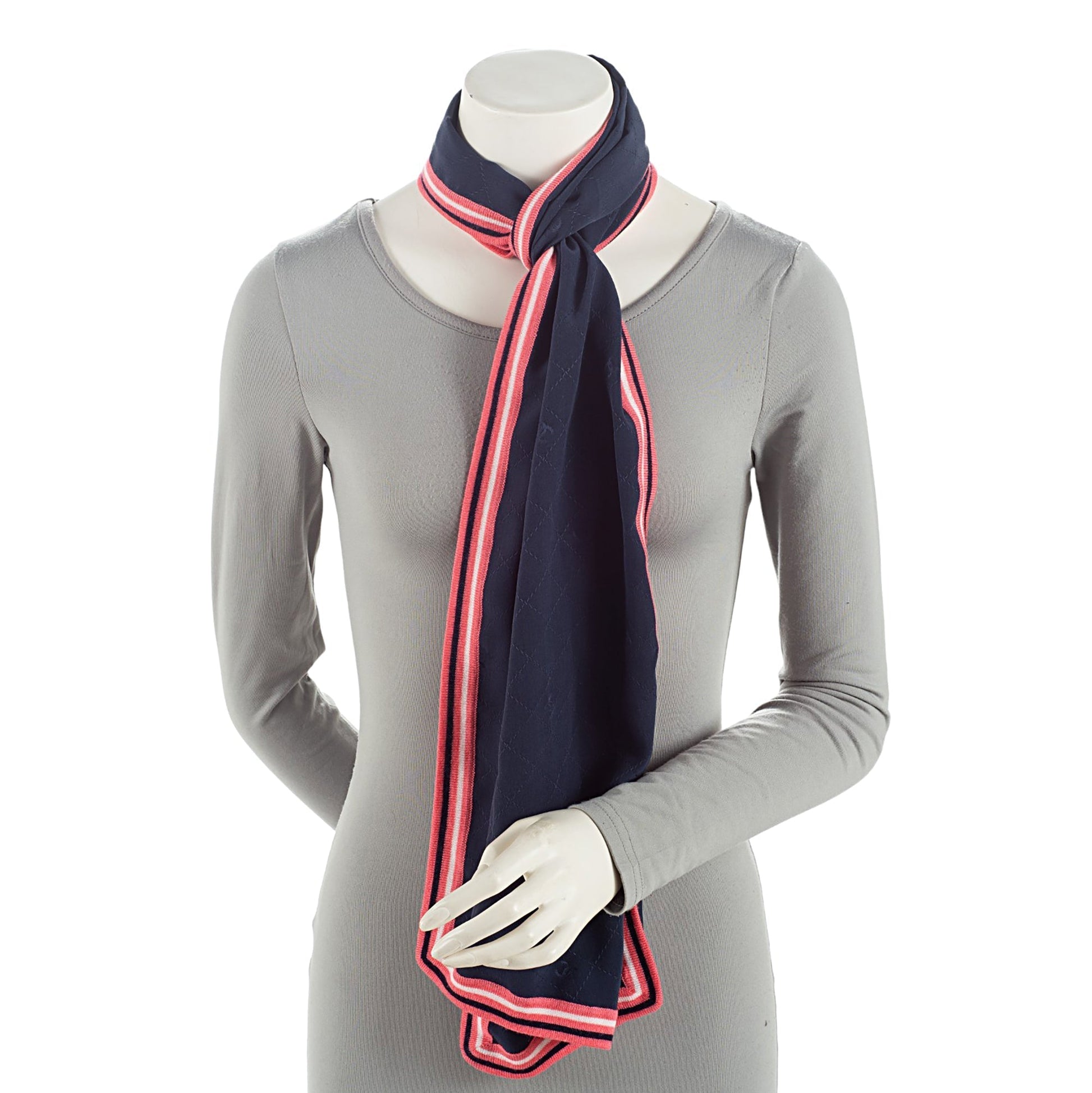 Chanel Silk Wool Scarf (Shf-Gmzvuh) Bag