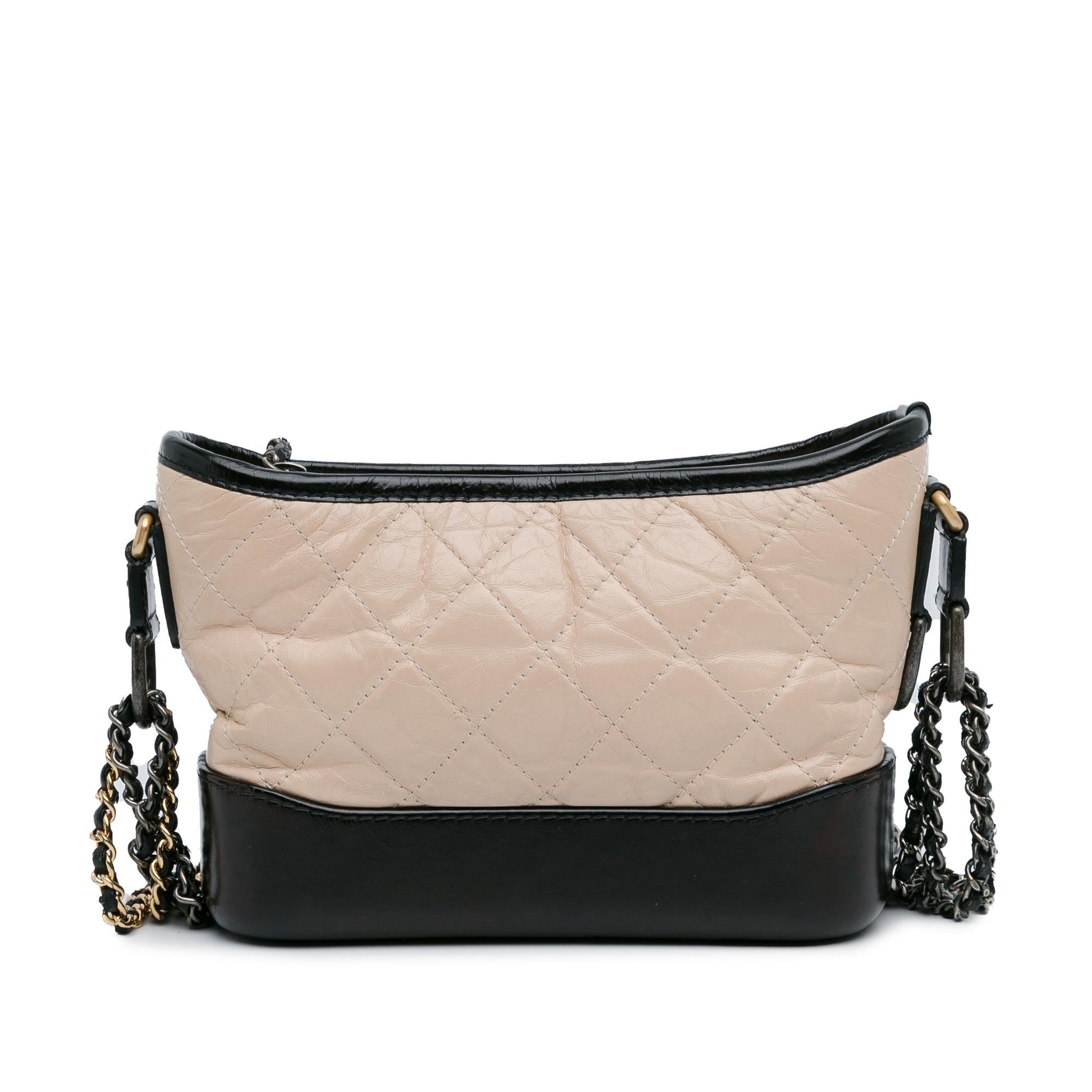 Chanel Small Aged Calfskin Gabrielle Hobo (SHG-BZRlCl)