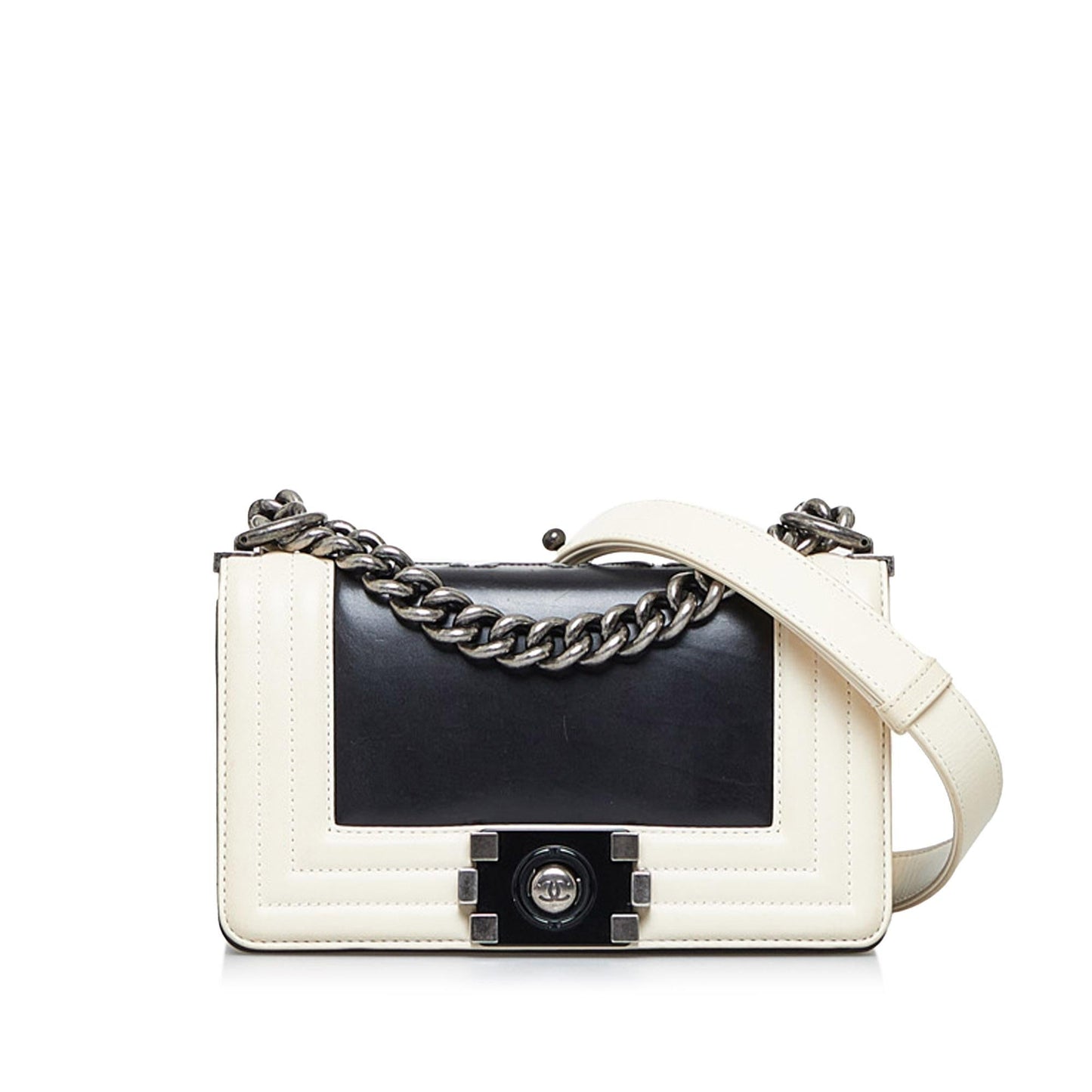 Chanel Bicolor Boy SHG-XPEOTW Small Handbag