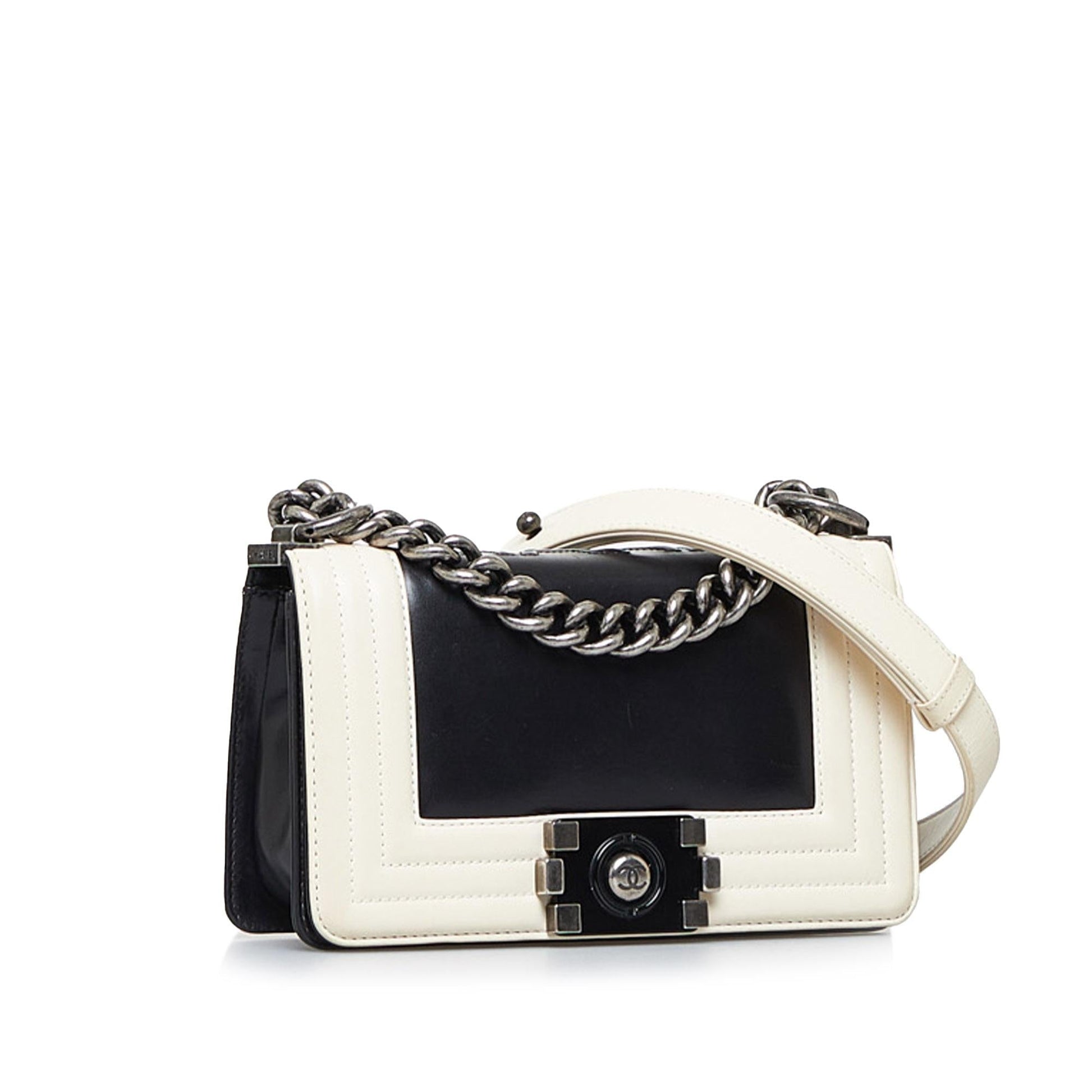 Chanel Bicolor Boy SHG-XPEOTW Small Handbag