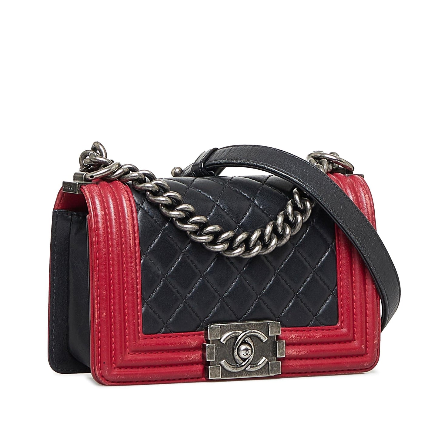 Chanel Bicolor Boy SHG-Lo3vLn Small Handbag