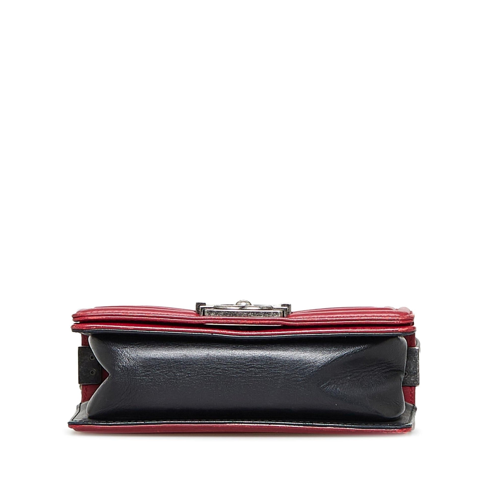 Chanel Small Bicolor Boy Bag