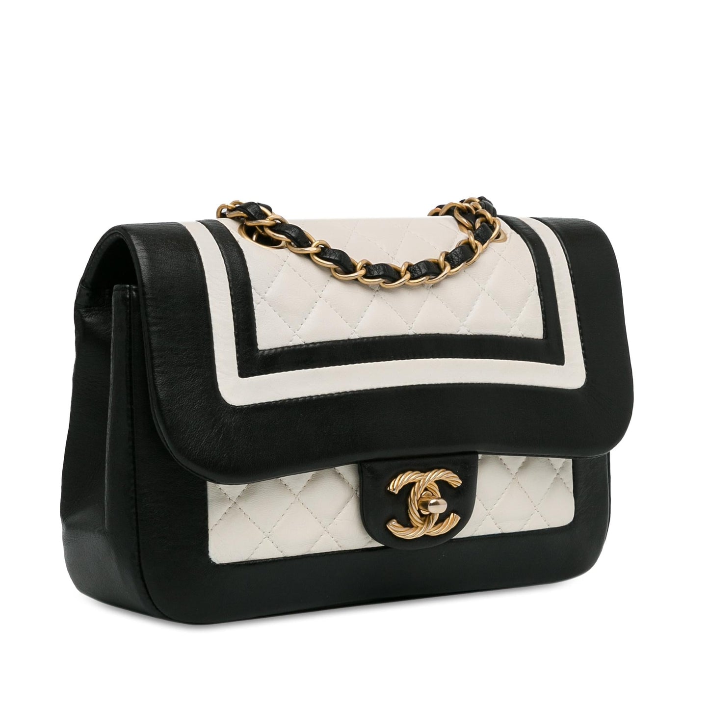 Chanel Bicolor Lambskin Paris Cosmopolite Flap SHG-yTuQ45 Small Handbag