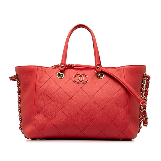 Chanel Bullskin Neo Soft Shopping SHG-D0niJ1 Small Tote Bag