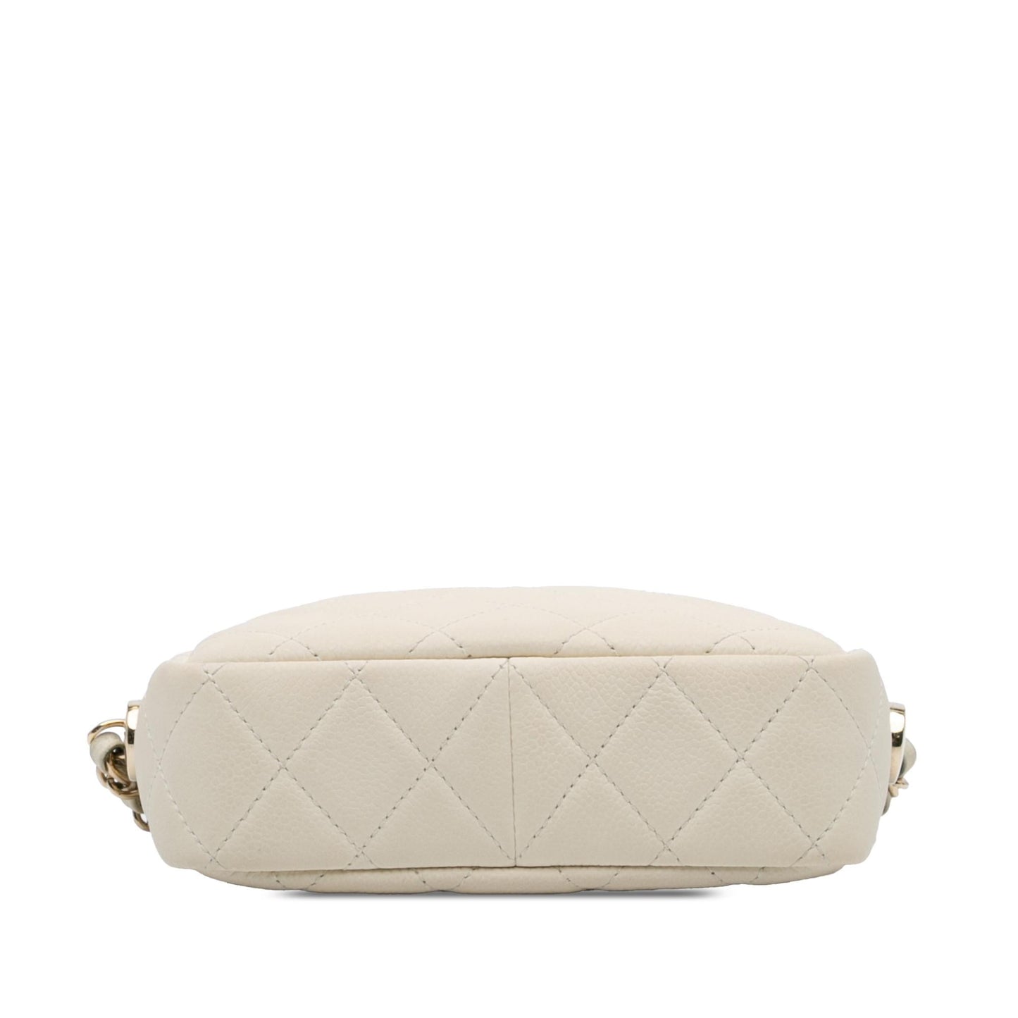 Chanel CC Flat Quilted Caviar Camera Small Shoes