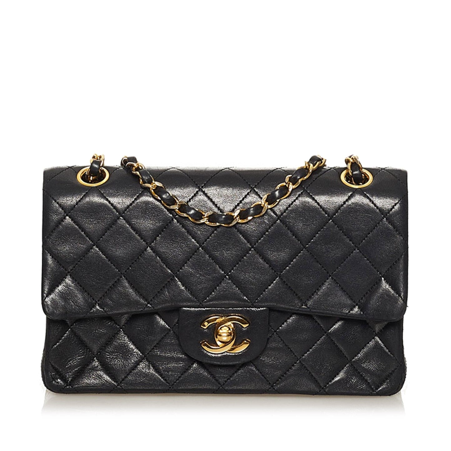 Chanel CC Matelasse Lambskin Flap SHG-DBYdA1 Small Shoulder Bag