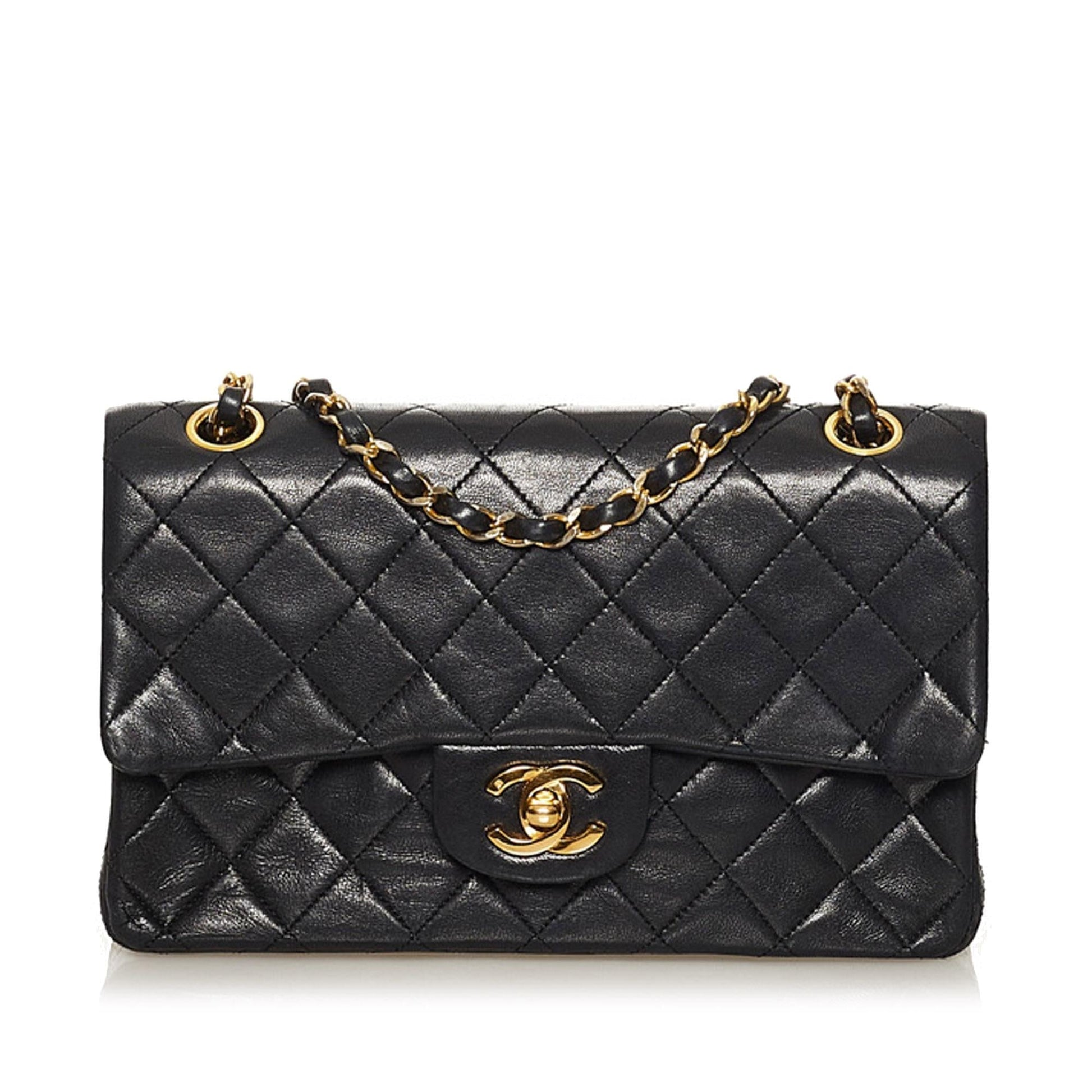 Chanel CC Matelasse Lambskin Flap SHG-DBYdA1 Small Shoulder Bag