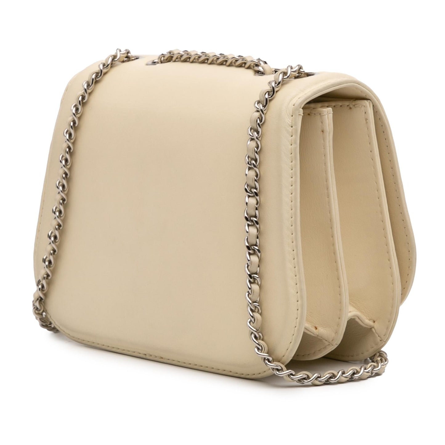 Chanel Calfskin Braided Chic Flap Small Handbag