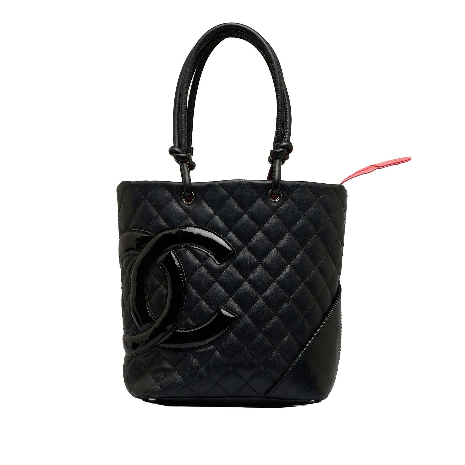 Chanel Cambon Ligne SHG-0BxFTE Small Tote Bag