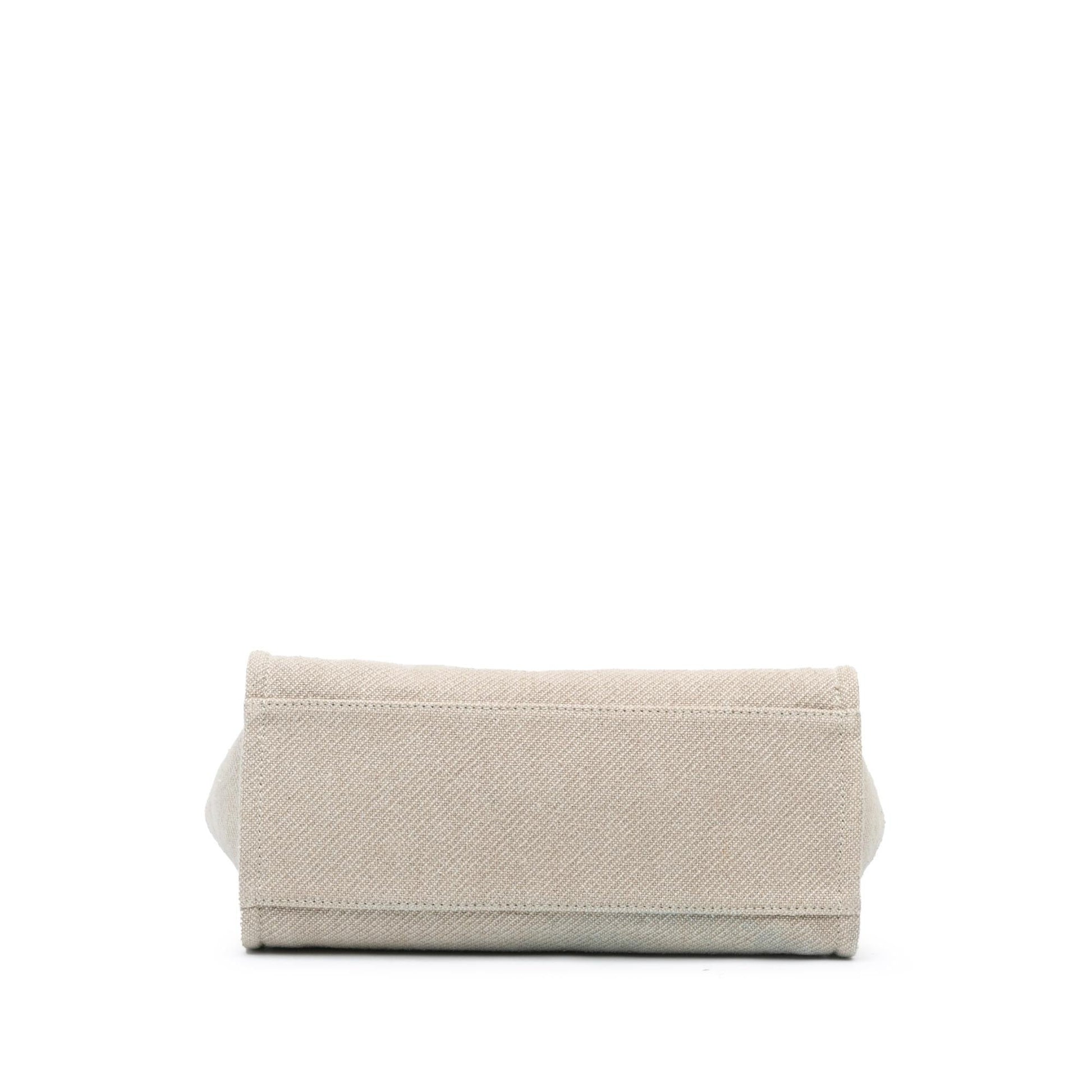 Chanel Deauville Satchel SHG-CZQGuG Small Canvas Satchel Bag