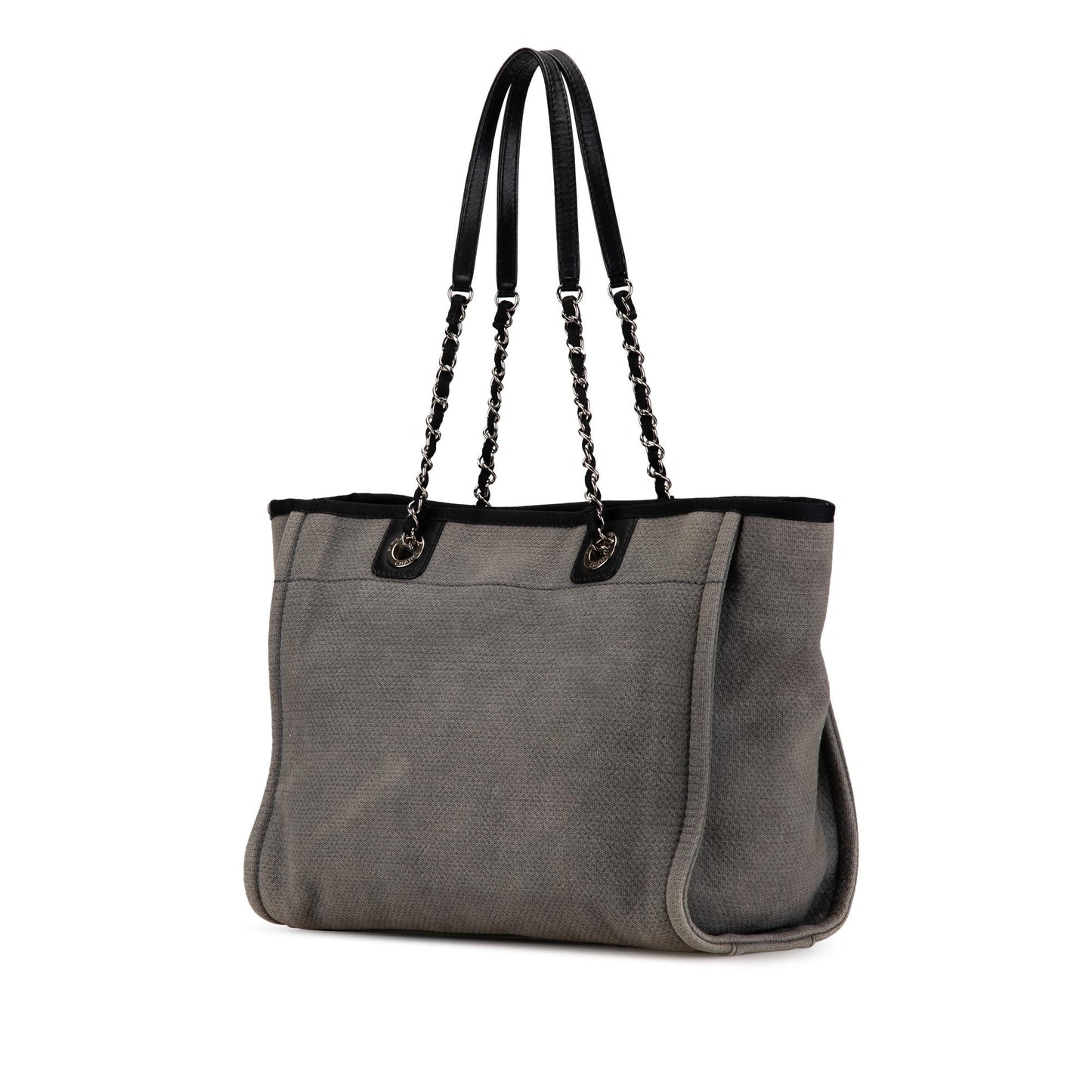 Chanel Deauville SHG-2Pyf4g Small Canvas Tote Bag