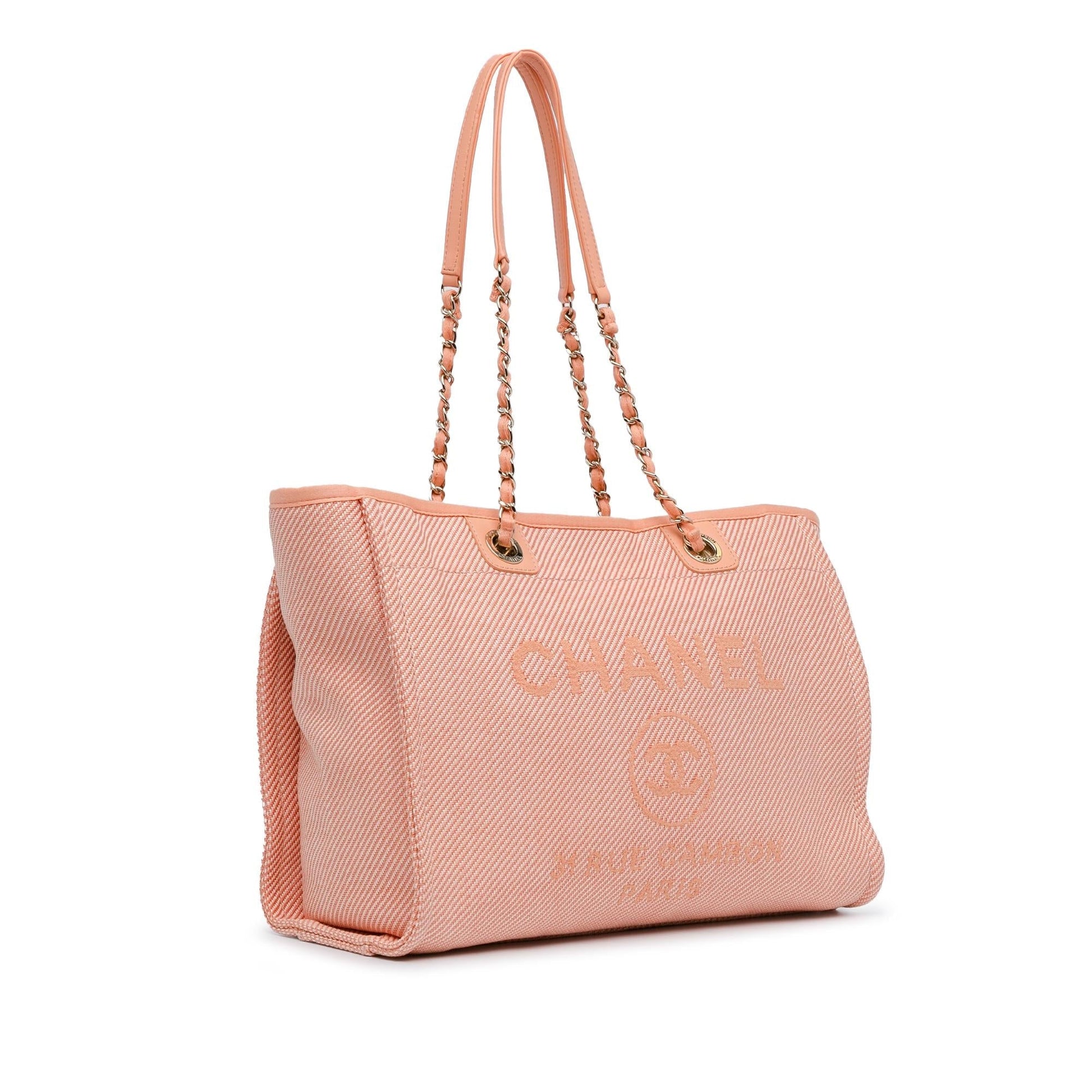 Chanel Deauville SHG-rezop6 Small Canvas Tote Bag