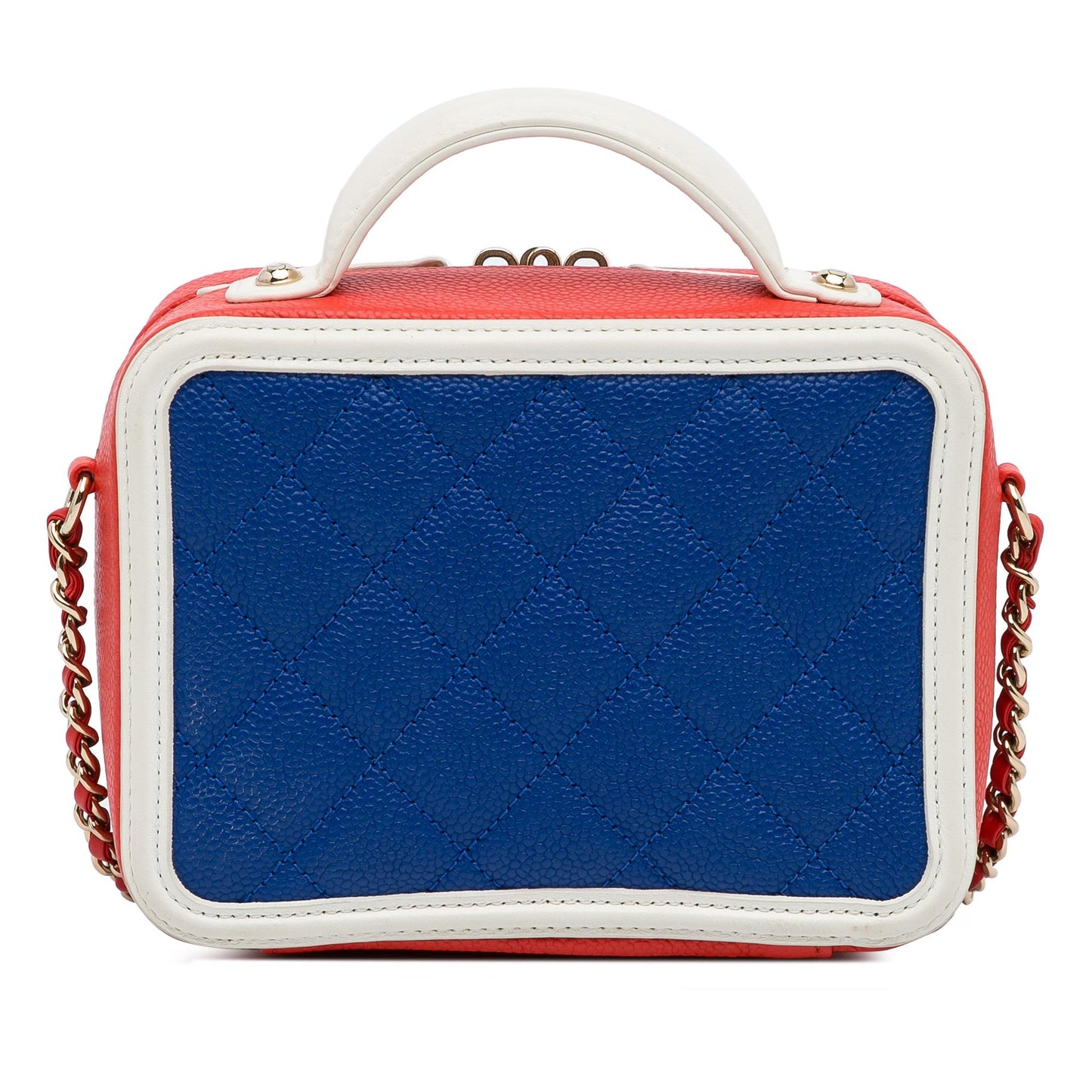 Chanel Caviar CC Filigree Vanity SHG-Drcmdn Small Handbag