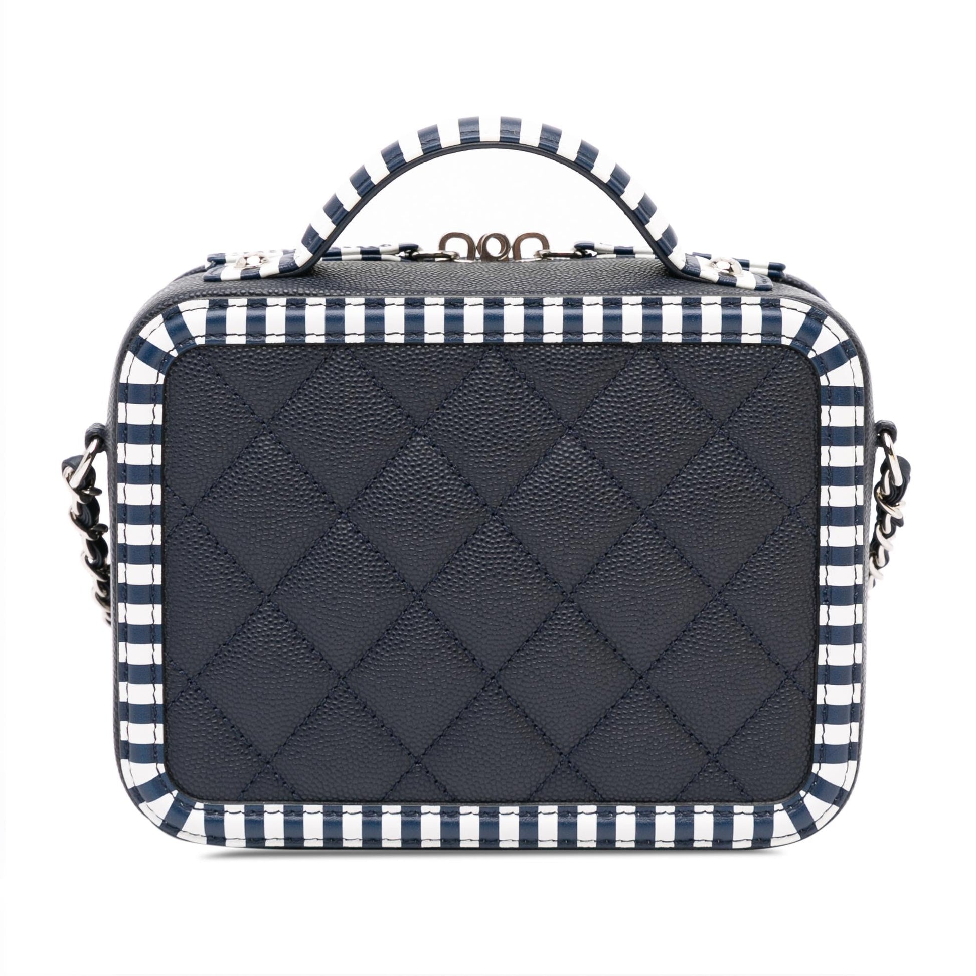 Chanel Caviar CC Filigree Vanity SHG-8go1HA Small Handbag