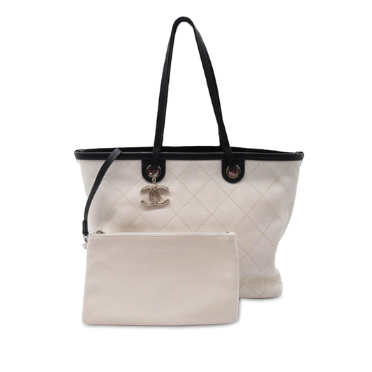 Chanel Caviar Shopping Fever SHG-ZejzPd Small Tote Bag