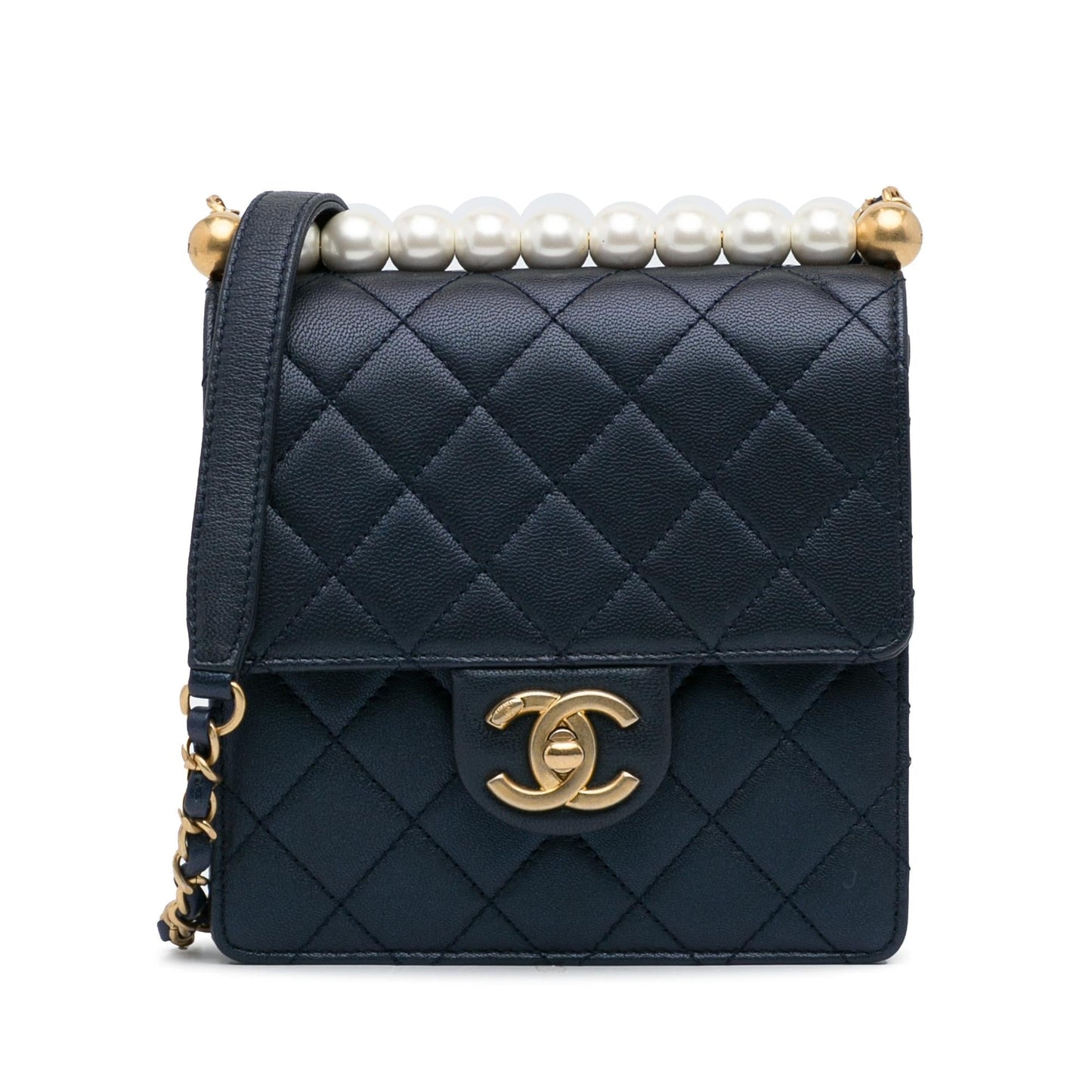 Chanel Chic Pearls Flap SHG-t5gHz6 Small Shoulder Bag