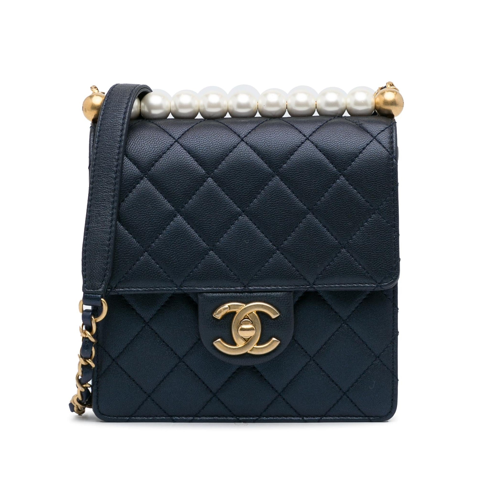 Chanel Chic Pearls Flap SHG-t5gHz6 Small Shoulder Bag