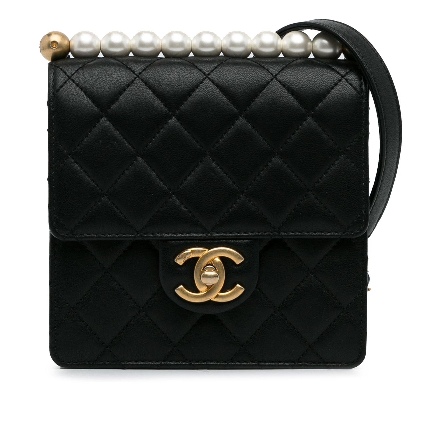 Chanel Small Chic Pearls Flap (Shg-Iwzwmr) Bag