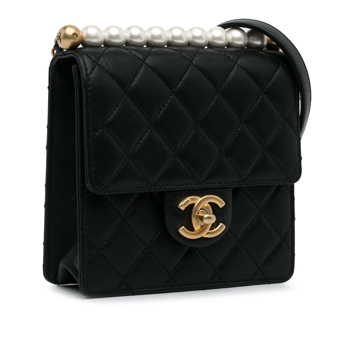 Chanel Small Chic Pearls Flap (Shg-Iwzwmr) Bag