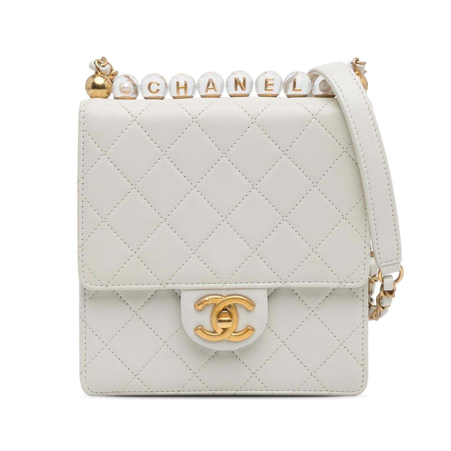 Chanel Chic Pearls Flap SHG-qlIc1u Small Handbag