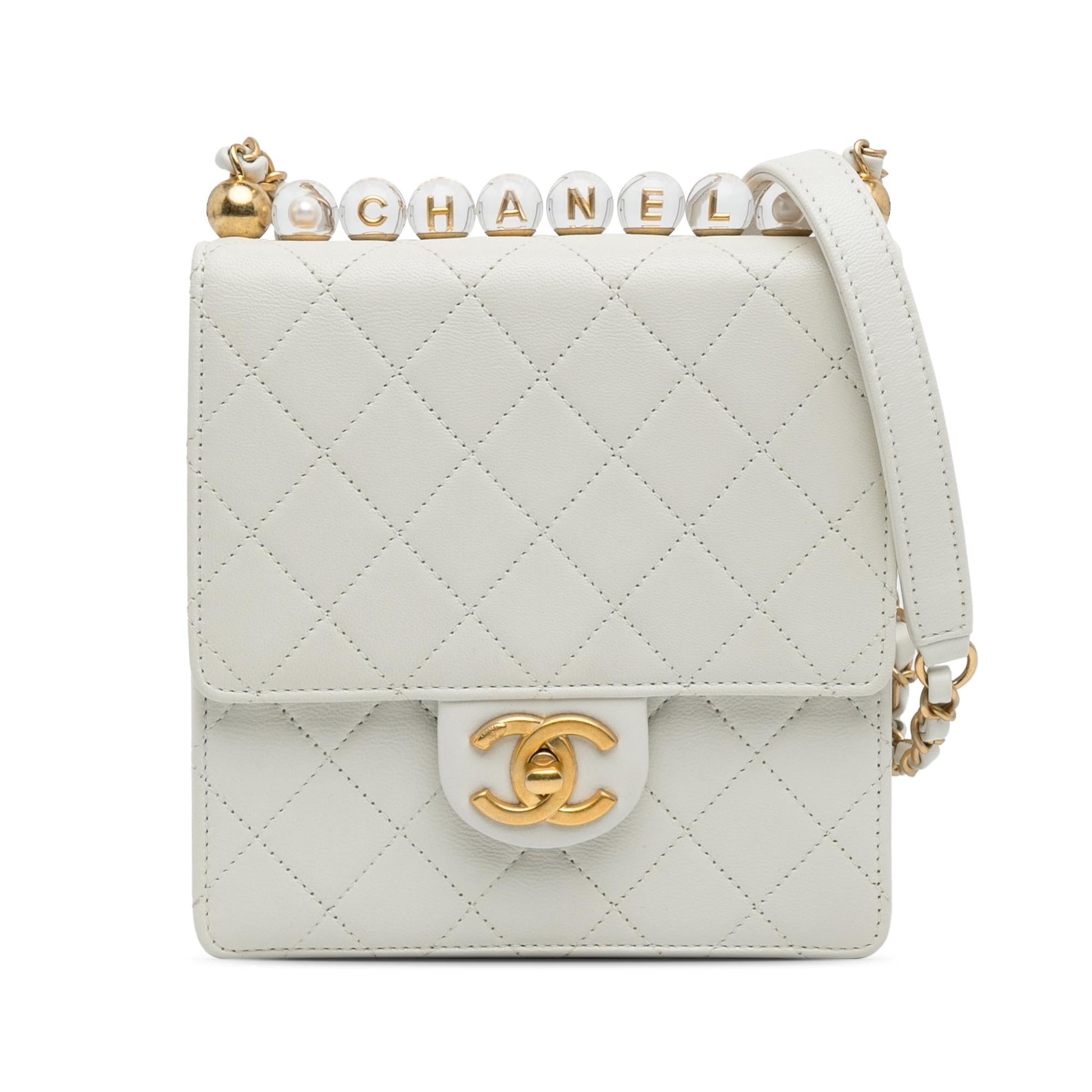 Chanel Chic Pearls Flap SHG-qlIc1u Small Handbag