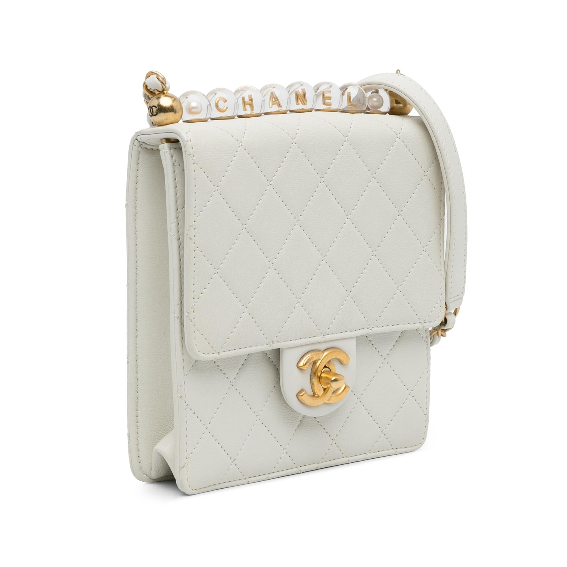 Chanel Chic Pearls Flap Small Handbag Flap 1