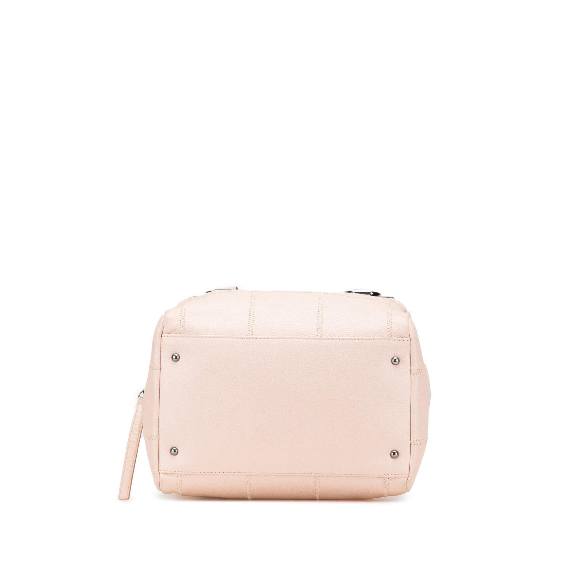 Chanel Choco Bar Caviar LAX Bowler Small Handbag Bag 1