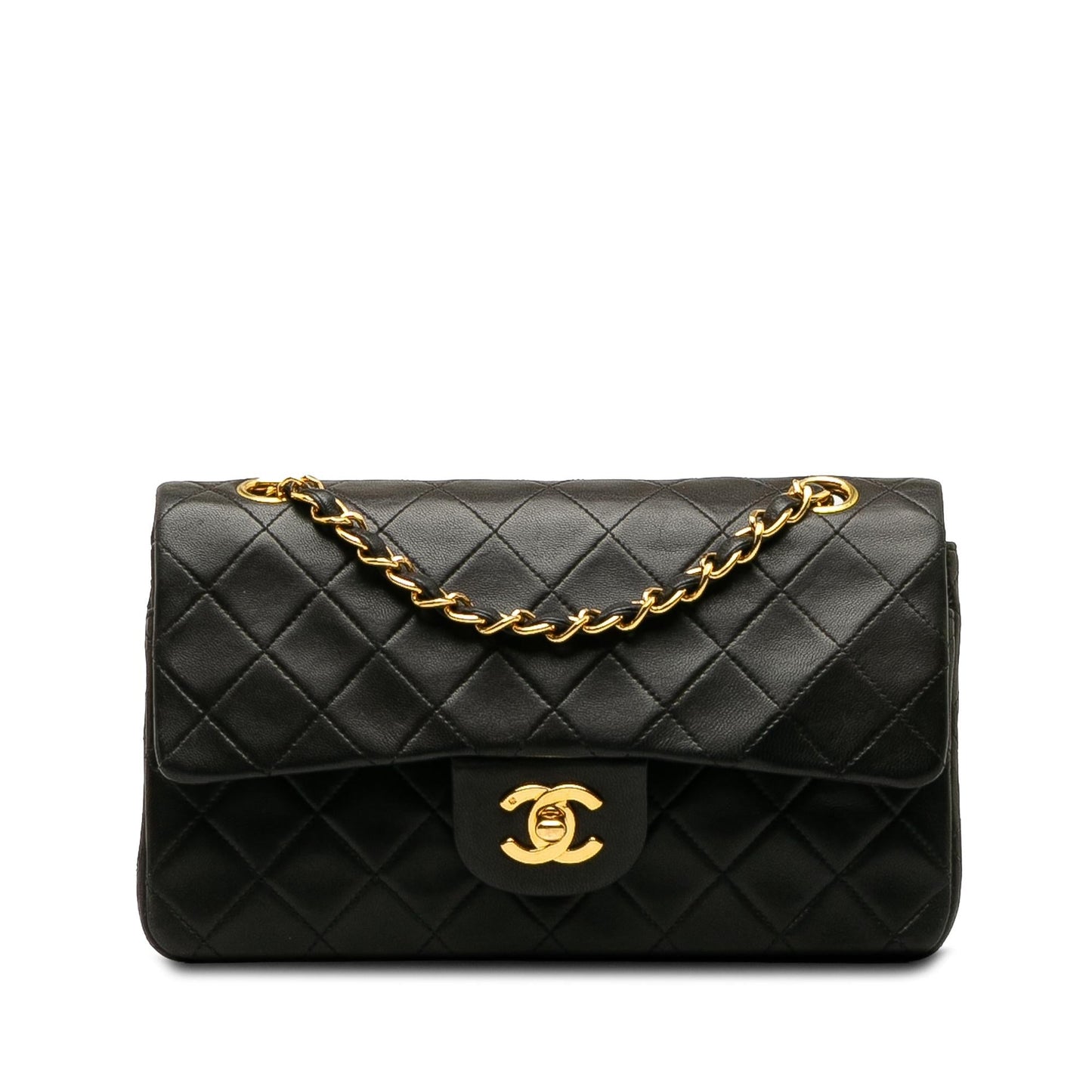 Chanel Classic Lambskin Double Flap SHG-U4aUjJ Small Shoulder Bag