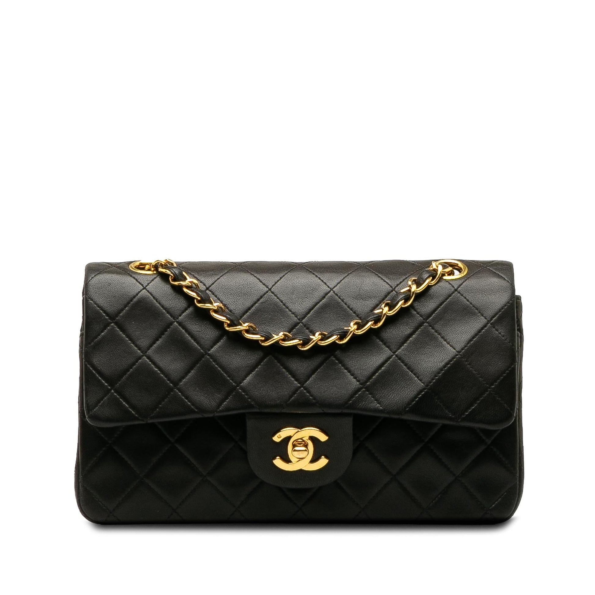 Chanel Classic Lambskin Double Flap SHG-U4aUjJ Small Shoulder Bag