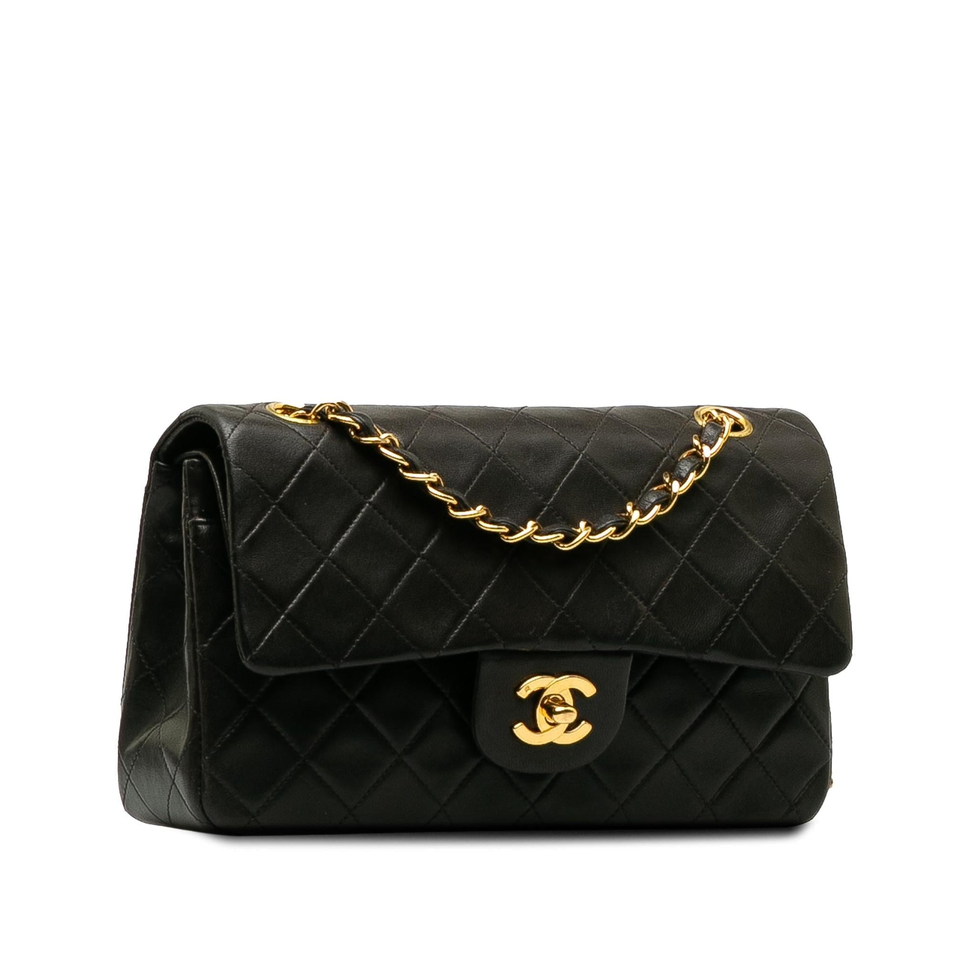 Chanel Classic Lambskin Double Flap SHG-U4aUjJ Small Shoulder Bag
