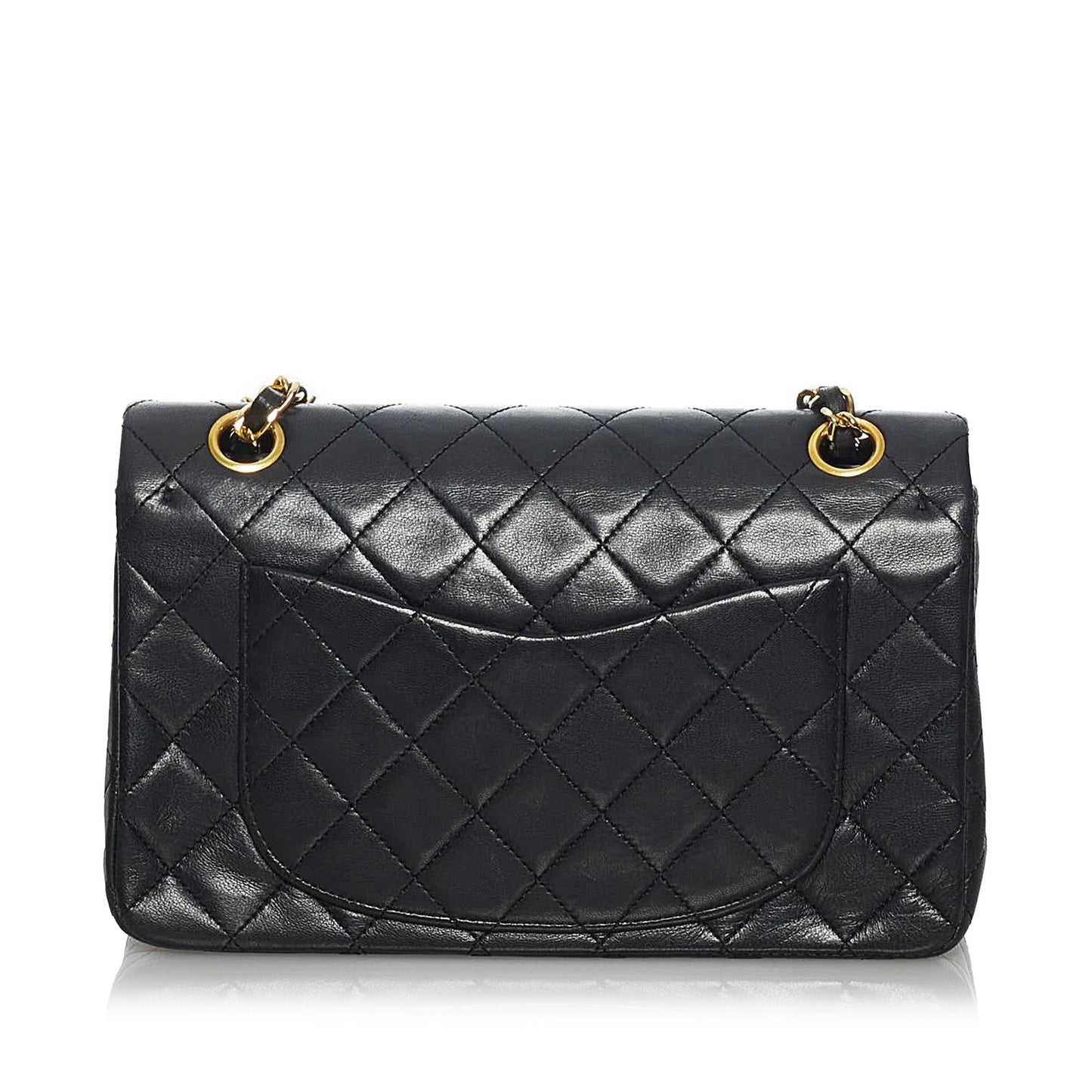 Chanel Classic Lambskin Double Flap SHG Small Handbag 6