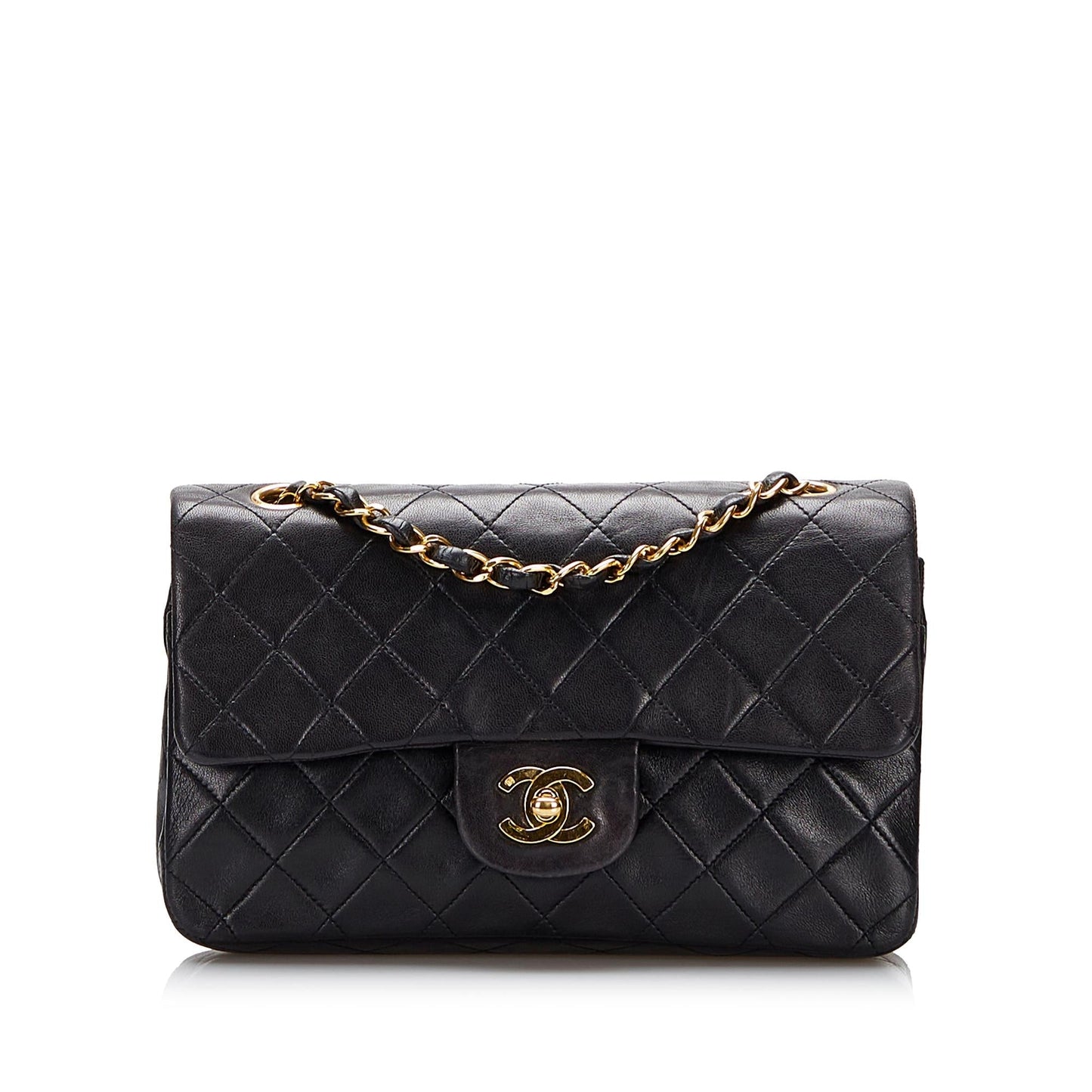 Chanel Classic Lambskin Double Flap SHG-gUWVwm Small Handbag