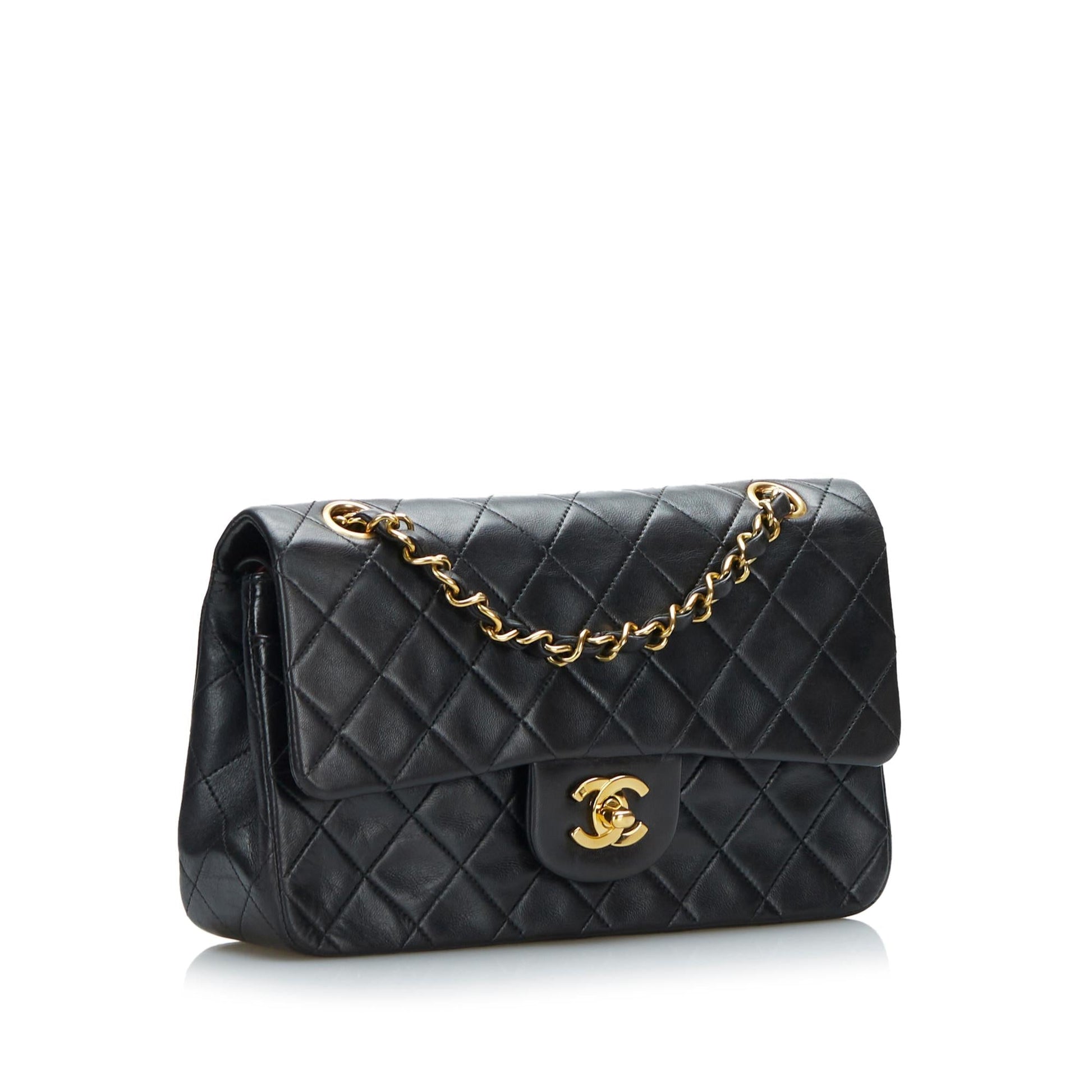Chanel Classic Lambskin Double Flap SHG-6NqfQJ Small Handbag