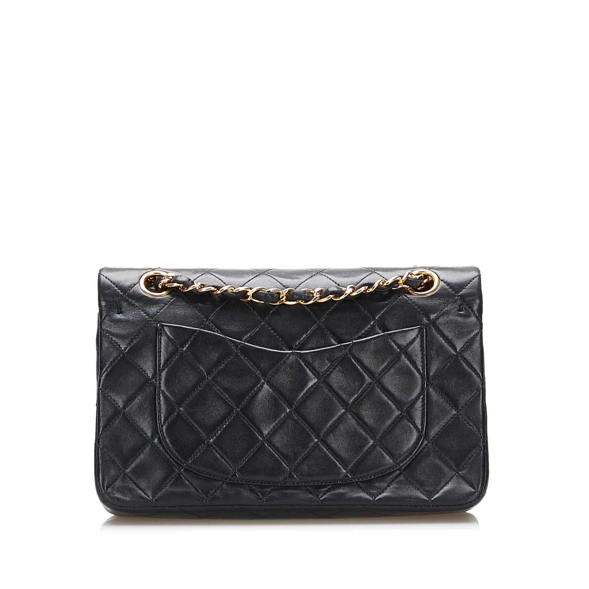Chanel Classic Lambskin Double Flap SHG-z9lpRx Small Handbag