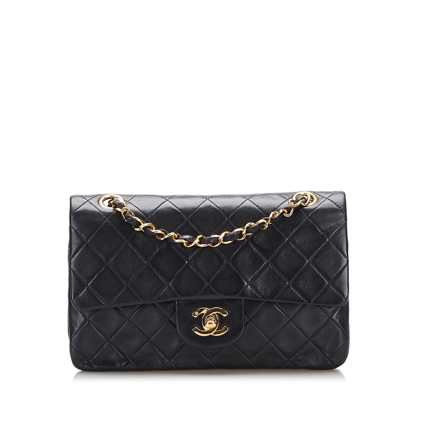 Chanel Classic Lambskin Double Flap SHG-z9lpRx Small Handbag
