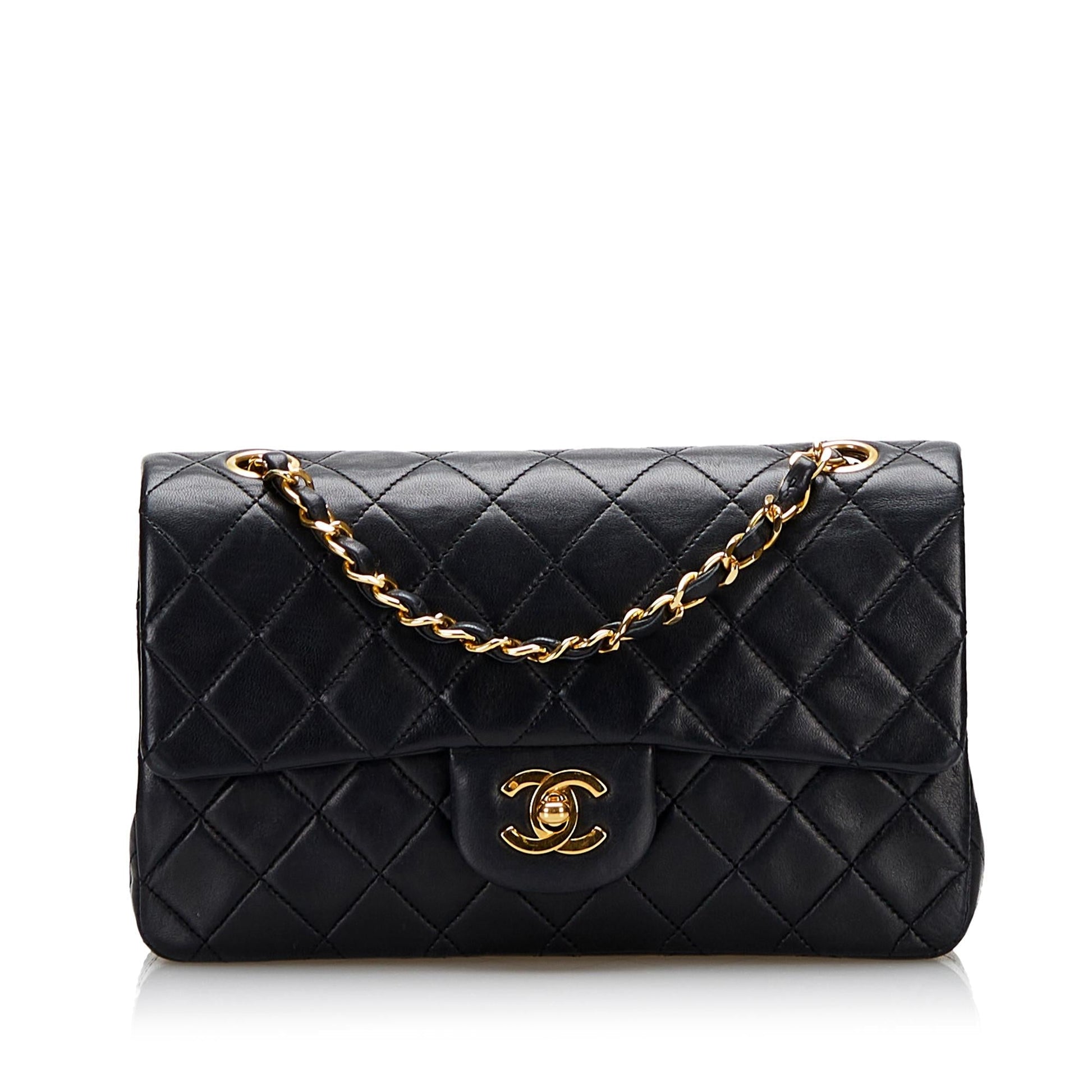 Chanel Classic Lambskin Double Flap SHG-Bfeqyq Small Handbag