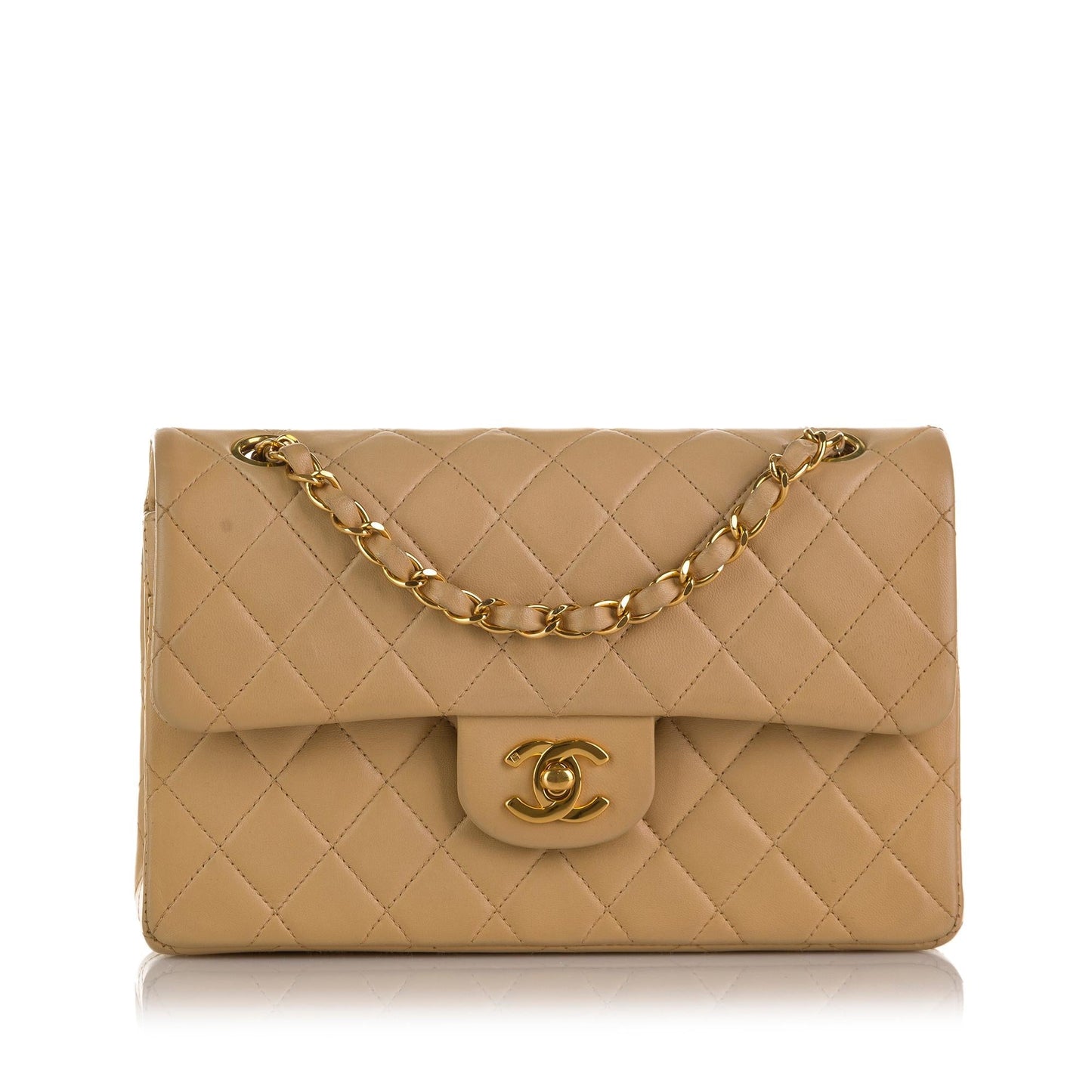 Chanel Classic Lambskin Double Flap SHG-49UEuo Small Handbag