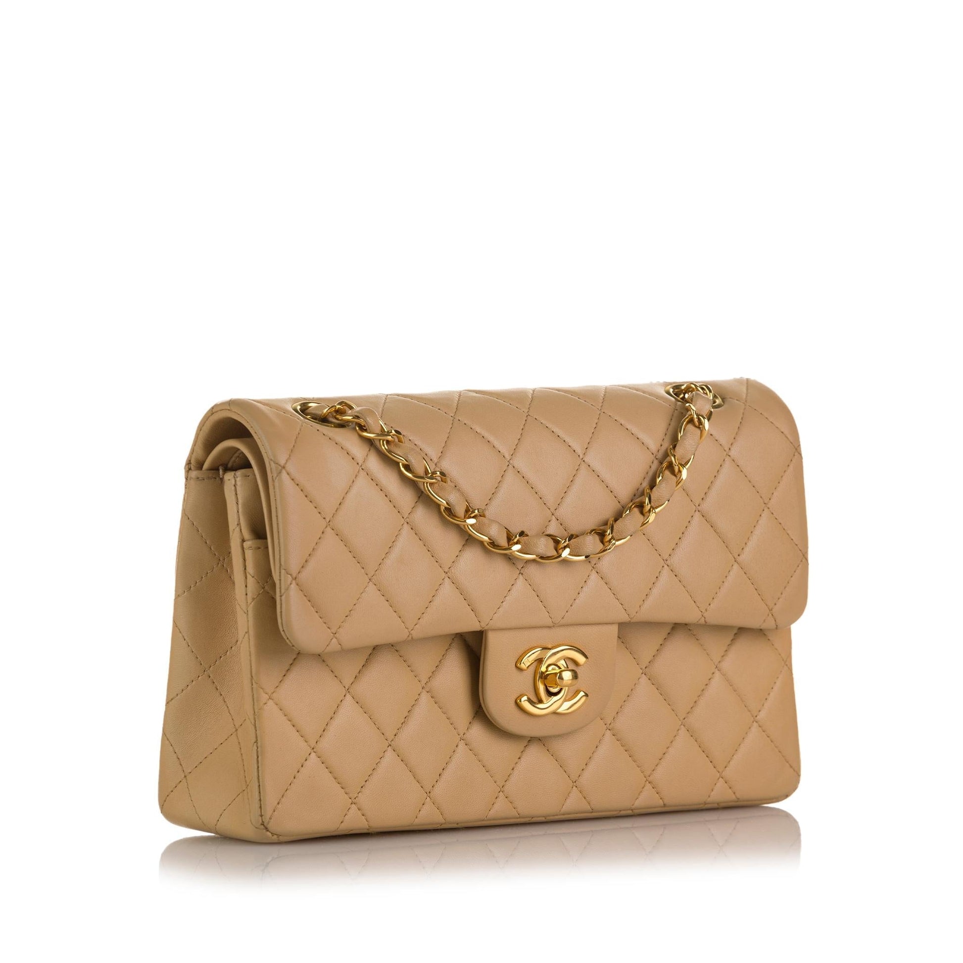 Chanel Classic Lambskin Double Flap SHG-49UEuo Small Handbag